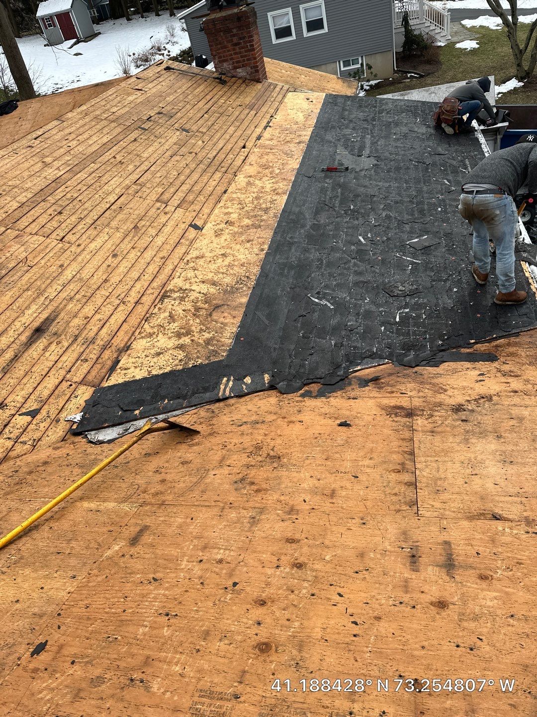 Residential Roofing Installation using Owens Corning Duration Estate Gray by A Plus Exterior