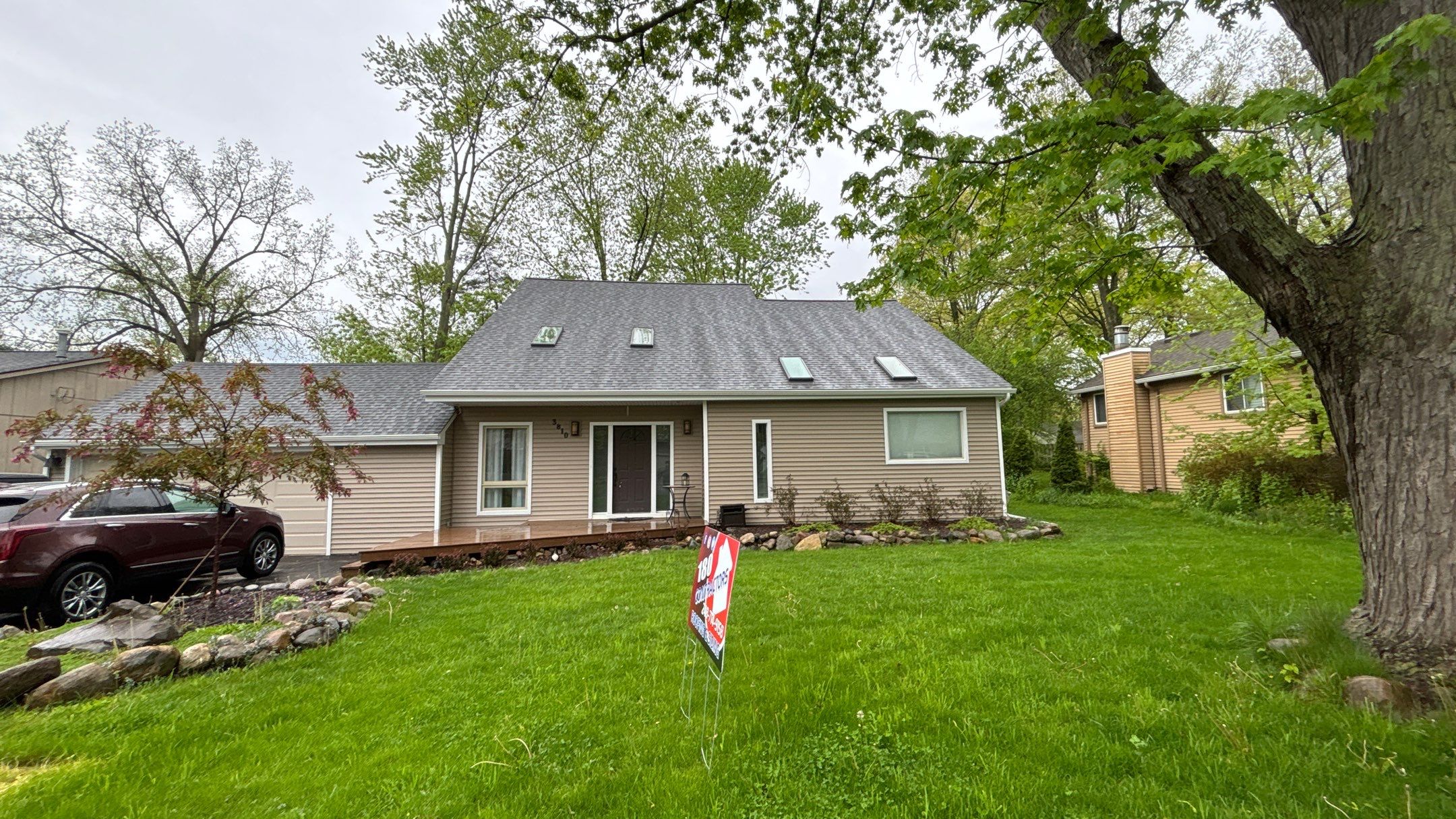 Roof Replacement using CertainTeed Landmark Pro by 180 Contractors