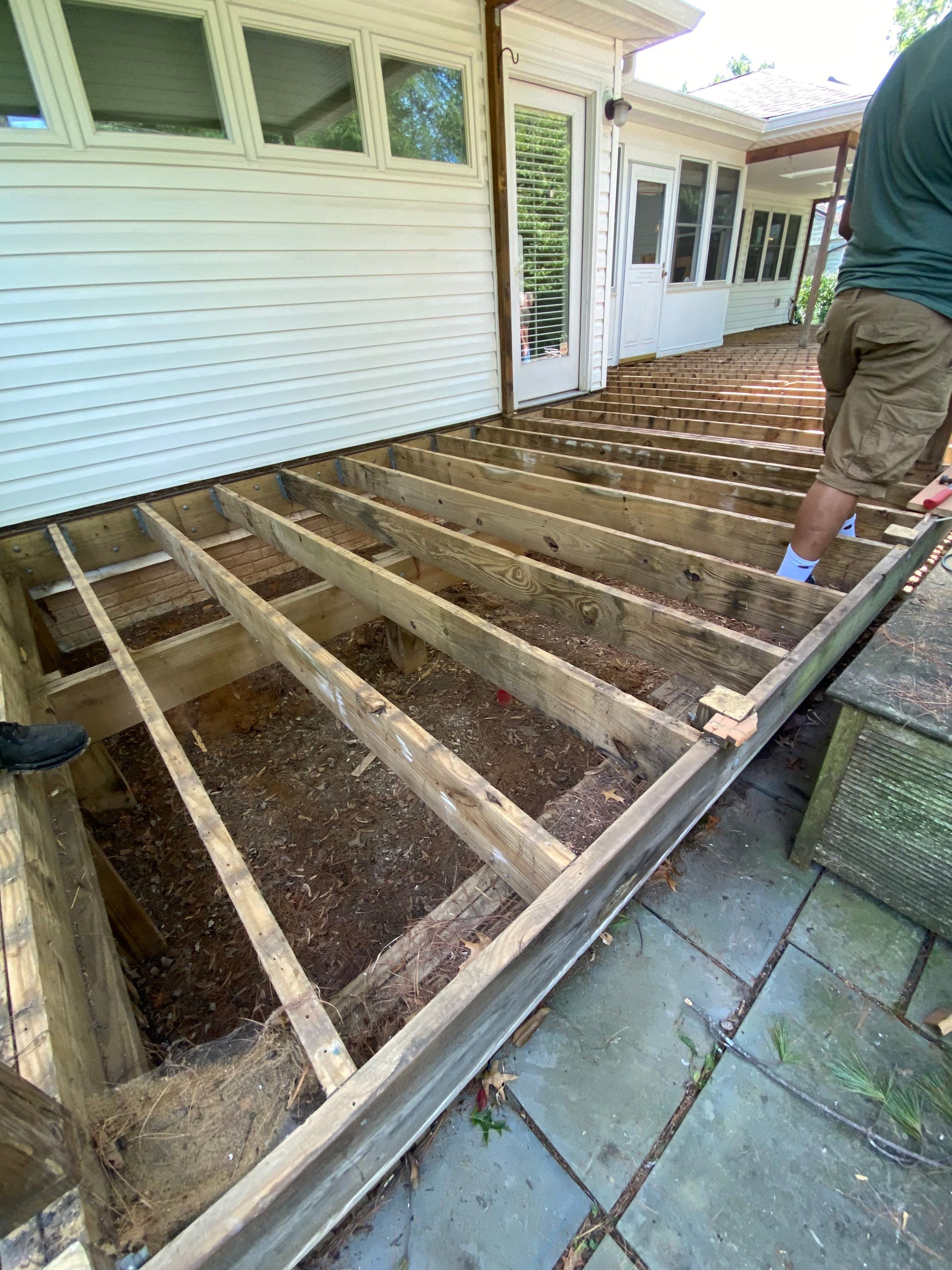 Deck Transformation using Timbertech & Azek by The Smet Companies, LLC