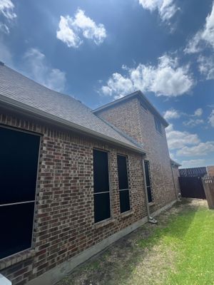 Roof, Gutters, Screens, and Fence Staining