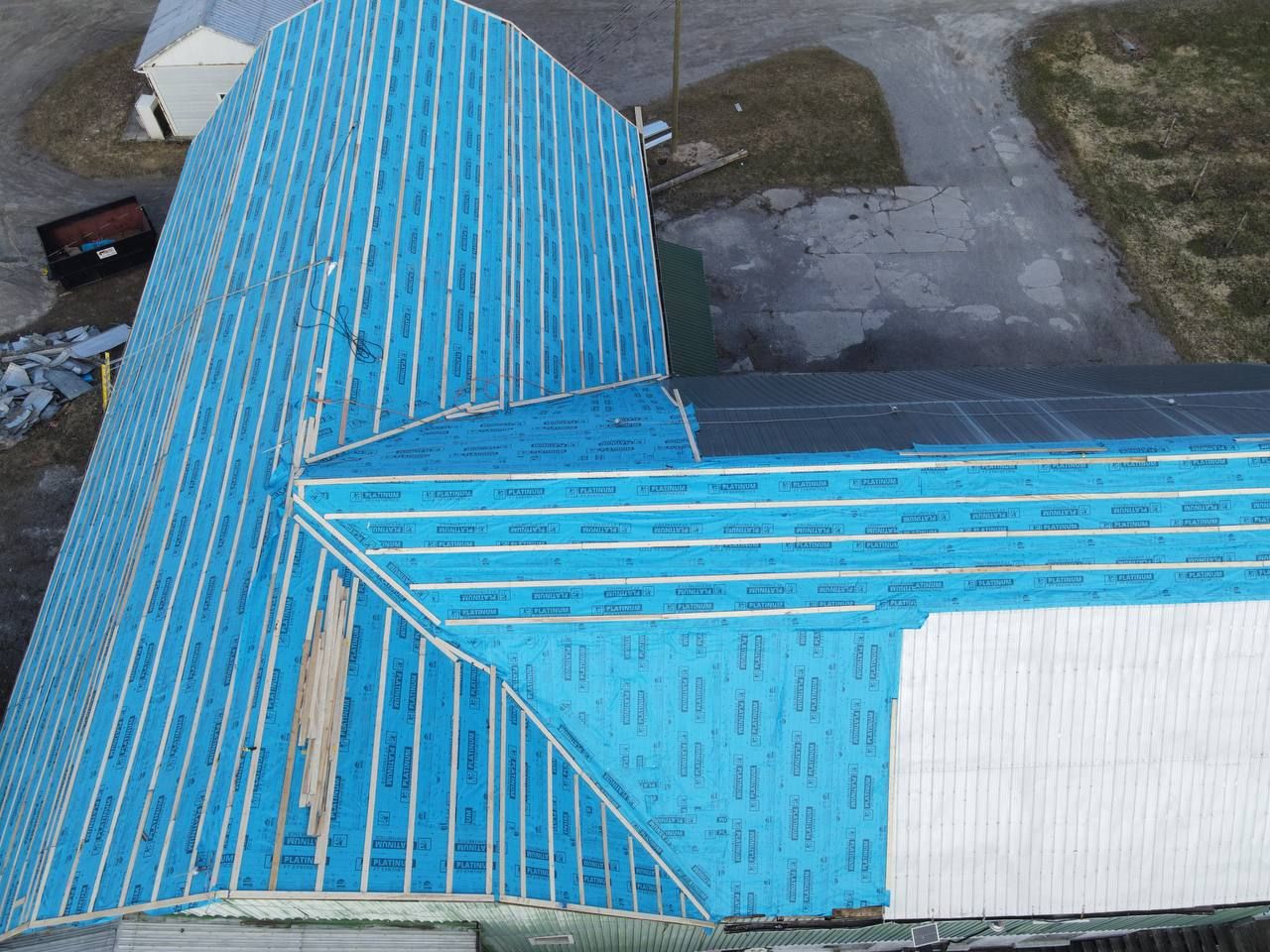 Barn Roof Exposed Fastener Metal Roof using Vicwest UltraVic by Jay Carter Roofing & Sheet Metal