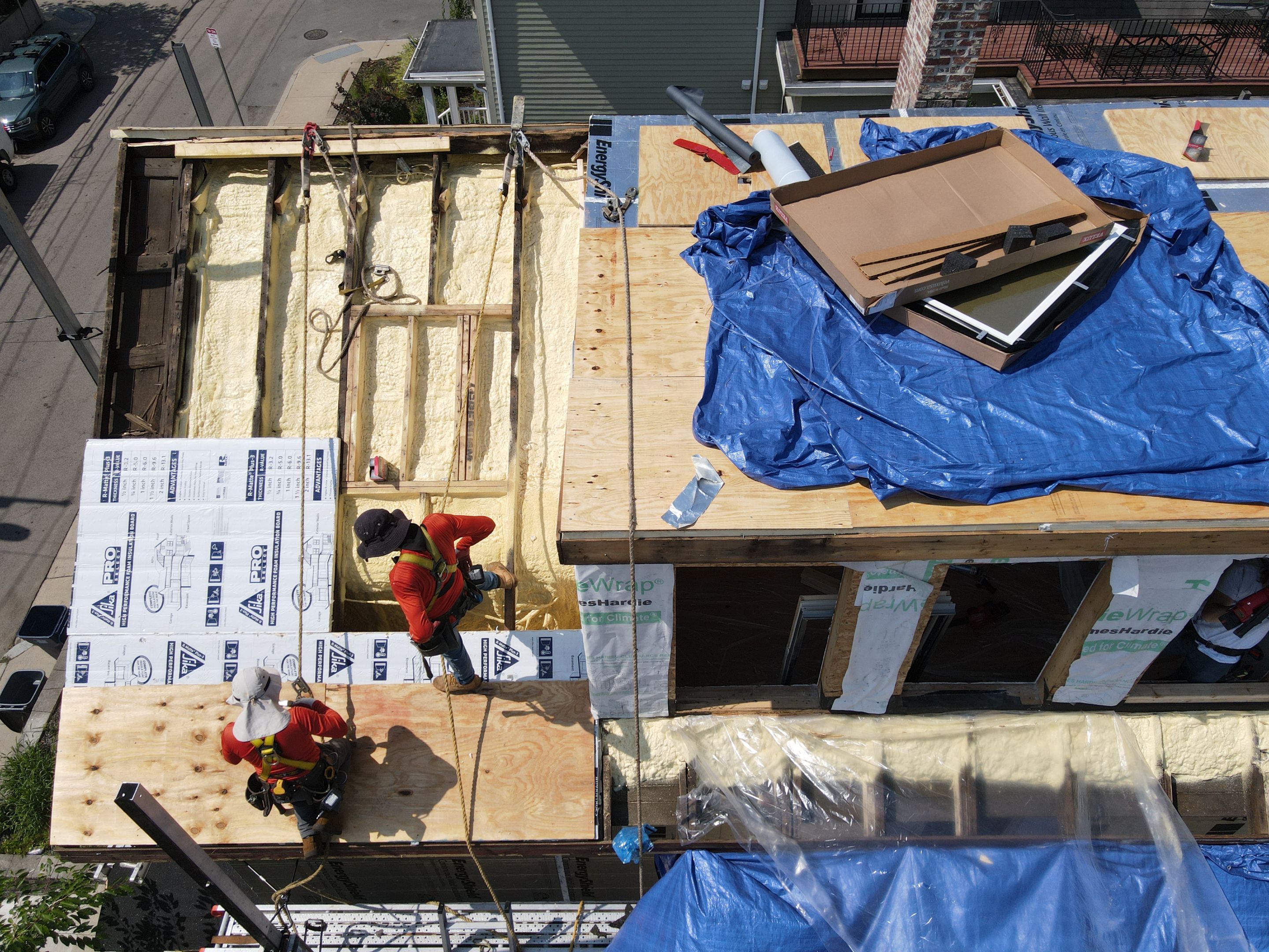 Siding Installation using James Hardie by UBrothers Construction