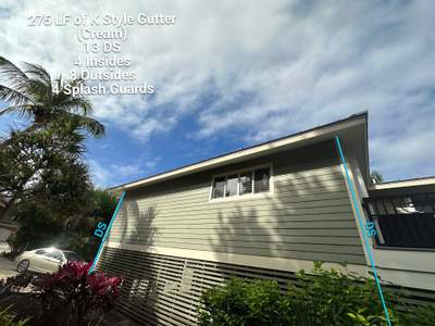 K-Style Gutters Installed in Sanibel FL