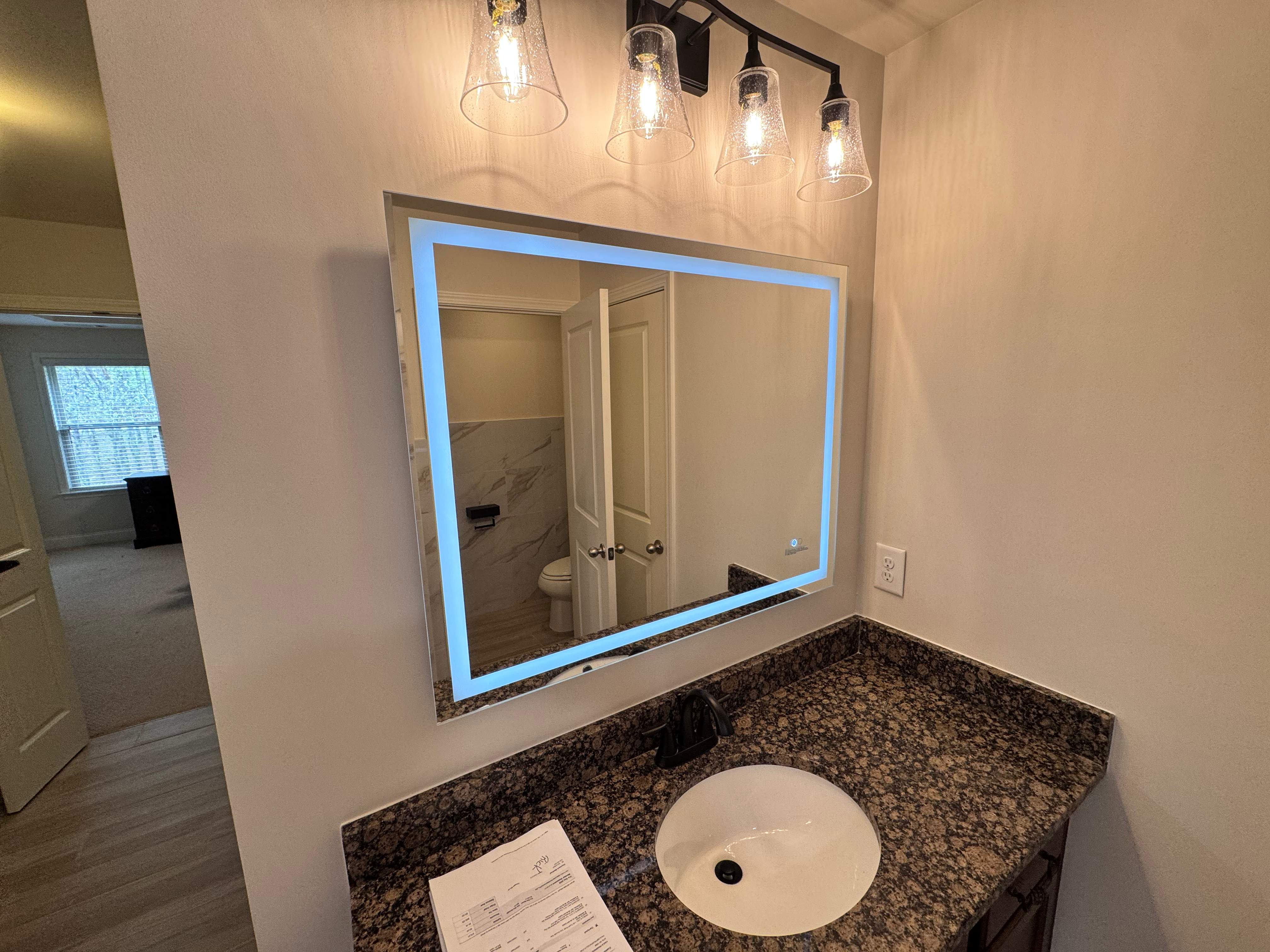 Master bathroom renovation by Prudencio