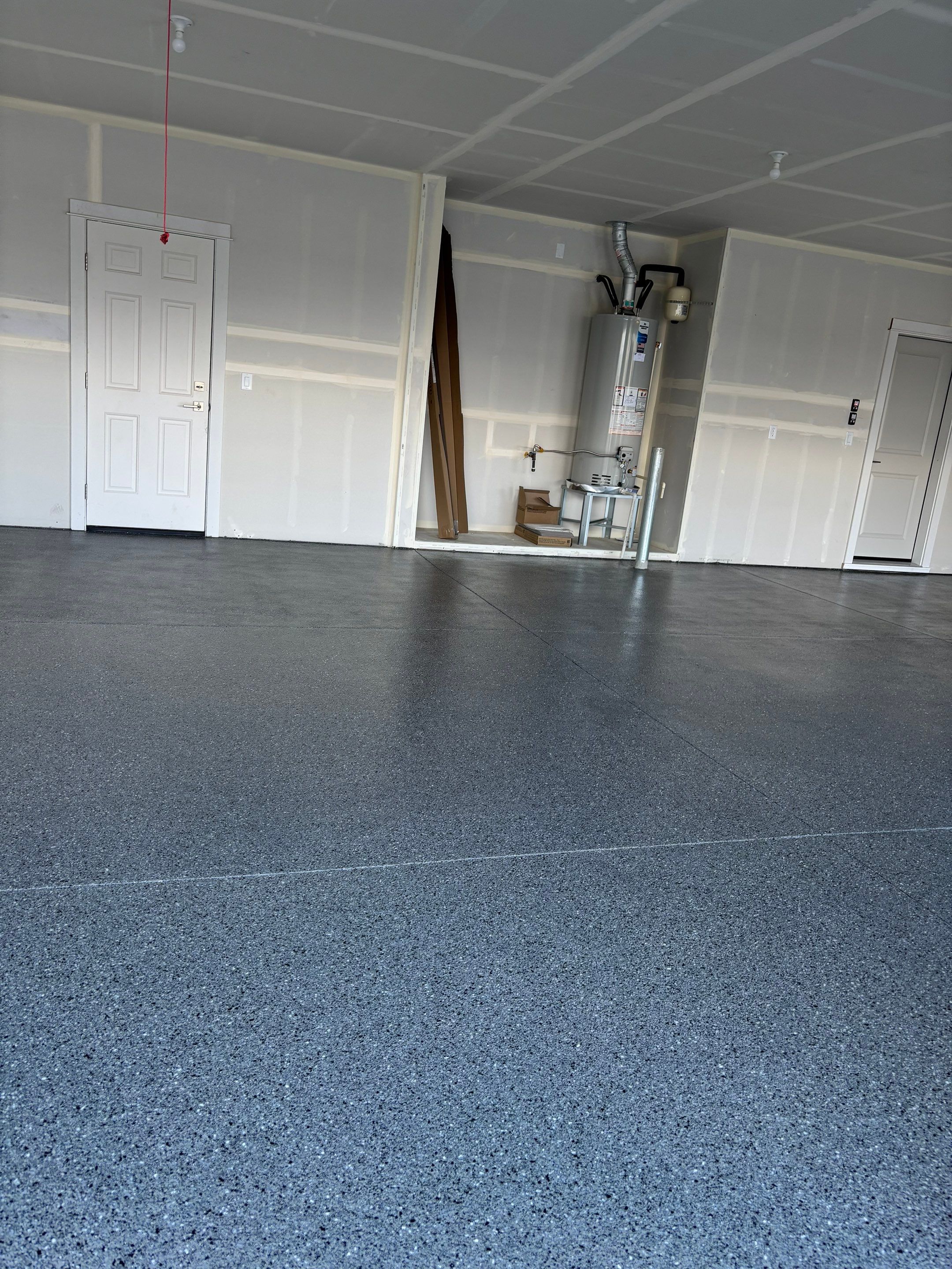 Garage Transformation using Slate Hybrid by Croc Coatings, LLC