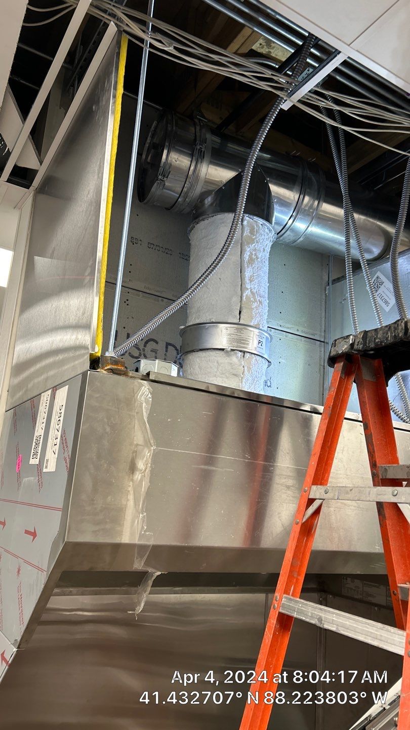 Commerical HVAC & Kitchen Installation by MMDS