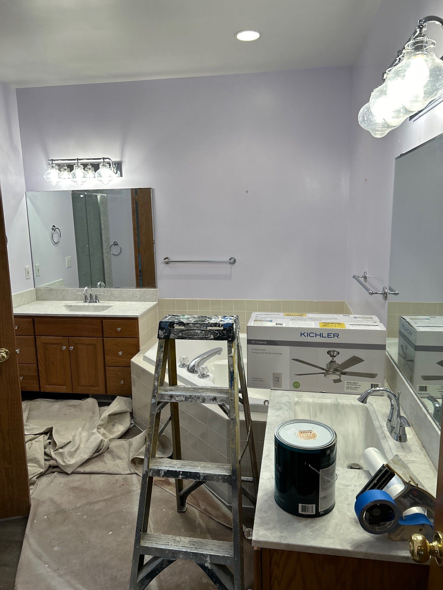 Painting, Drywall Patching, Epoxy Floor, & Deck by Gordon Painting