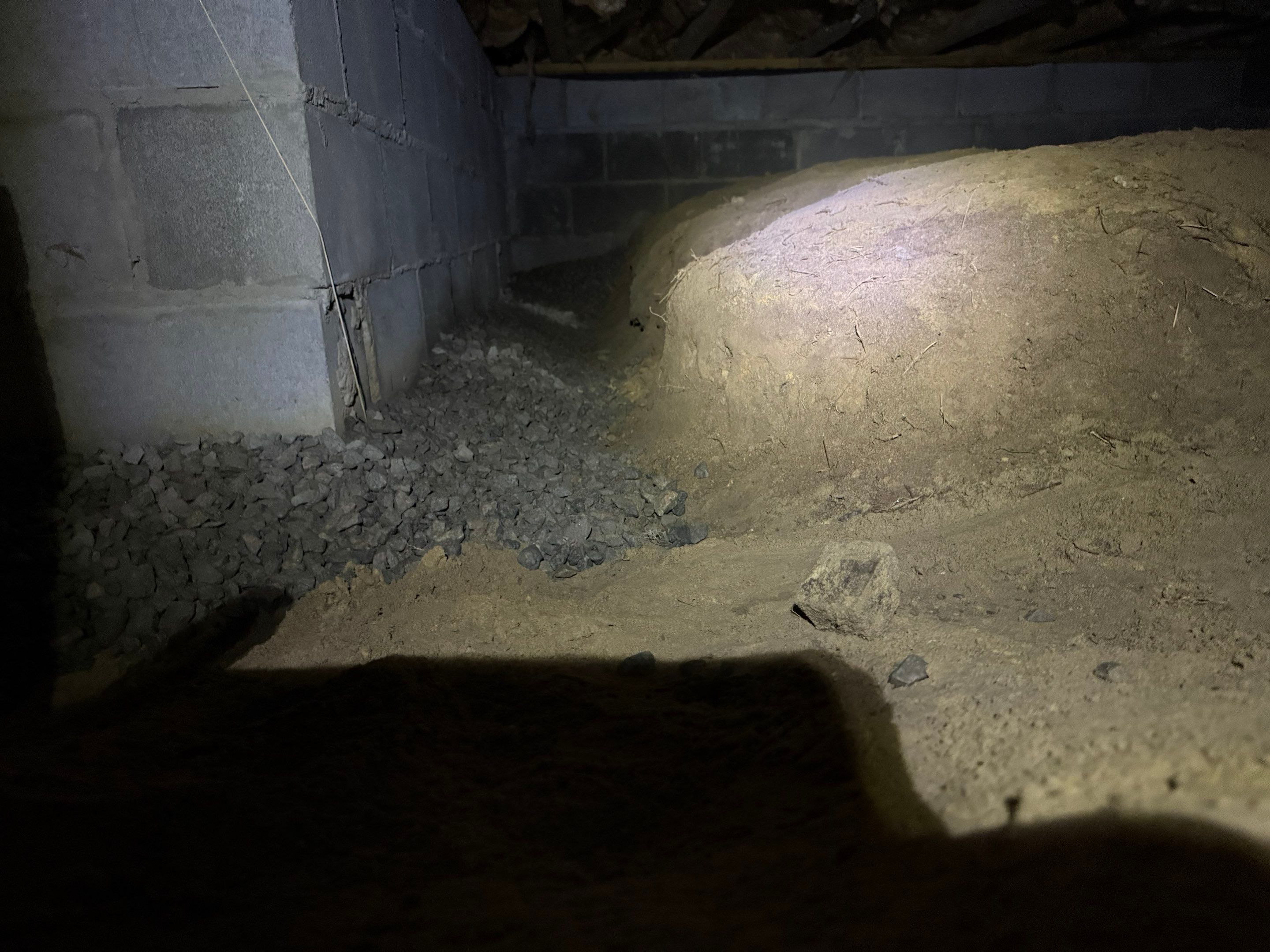 Project in Franklin by Patriot Crawl Space Repairs