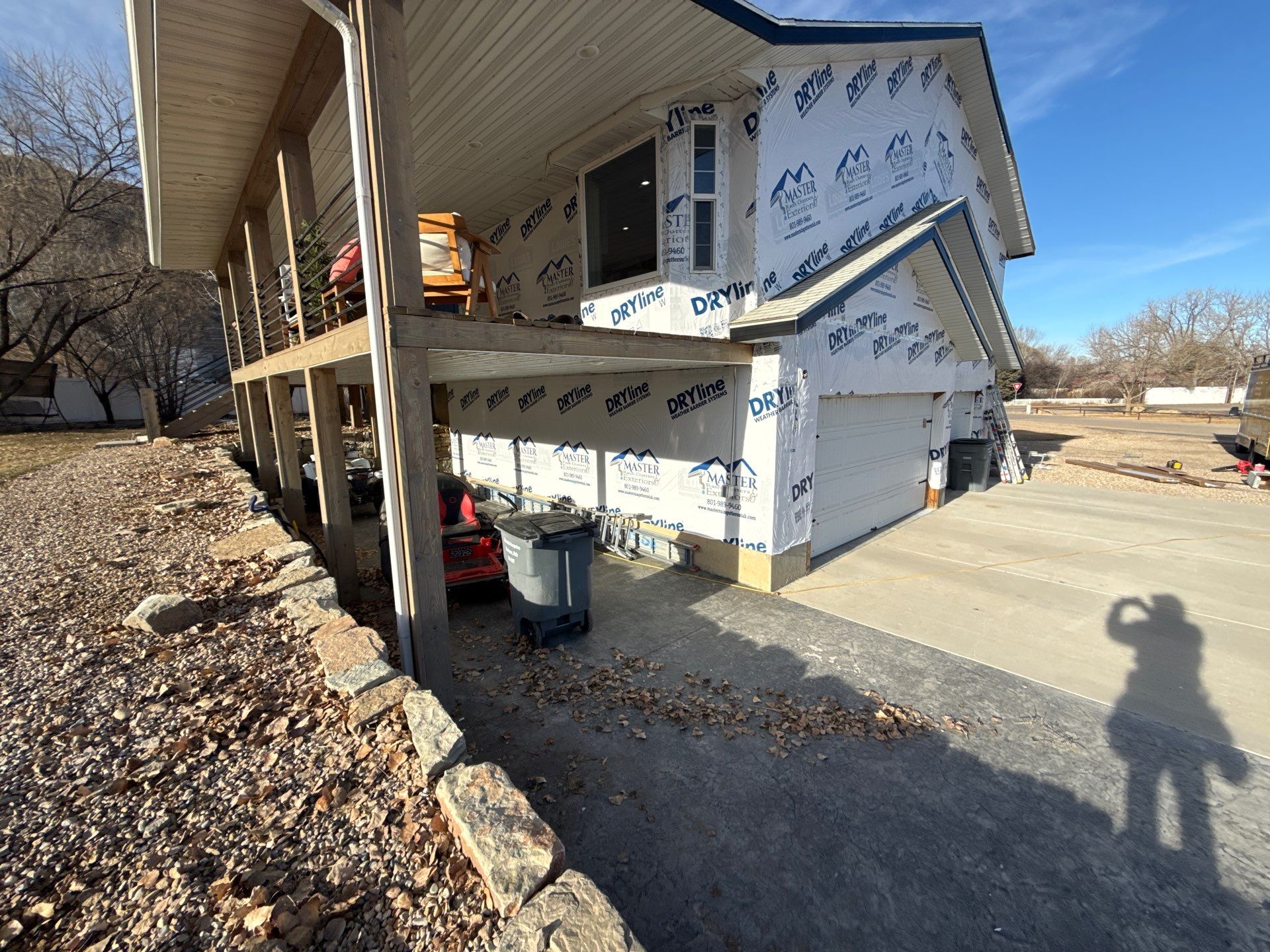 Project in Duchesne by Master Rain Gutters.