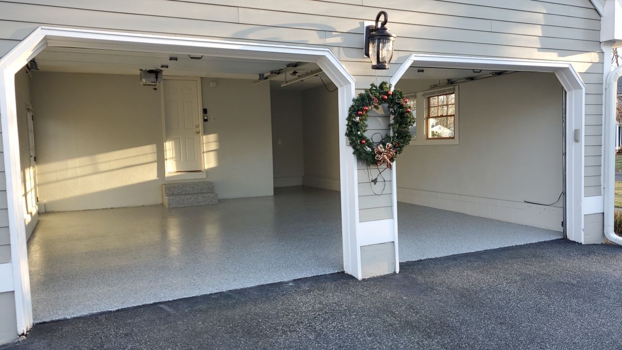 Slatestone 2-Car Garage by Spectrum Painting, LLC