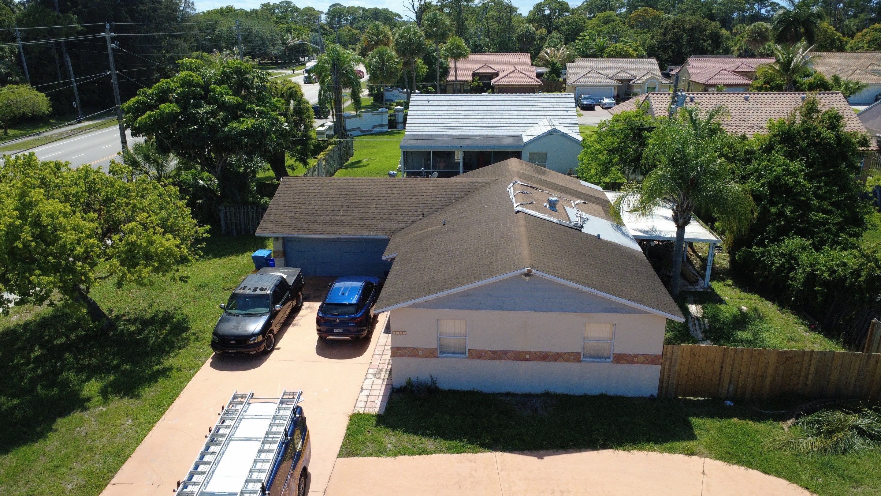 Residential Roofing Installation using GAF by BLUES BROTHERS ROOFING