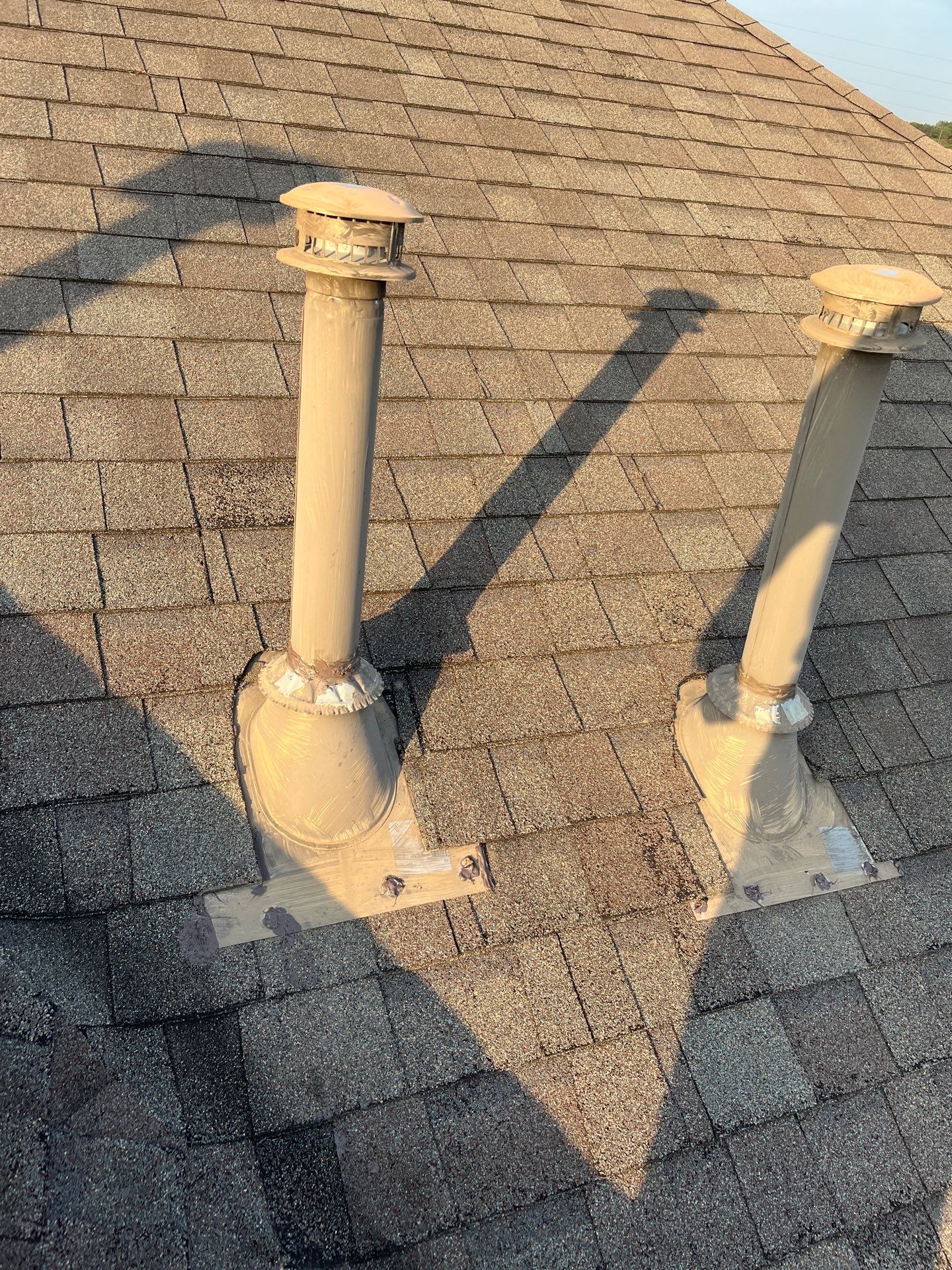 Hail Damage using Owen's Corning Duration (Lifetime) Shingles by Roof Repair Services LLC
