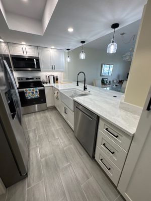 Vanderbilt Beach Condo Kitchen Remodel