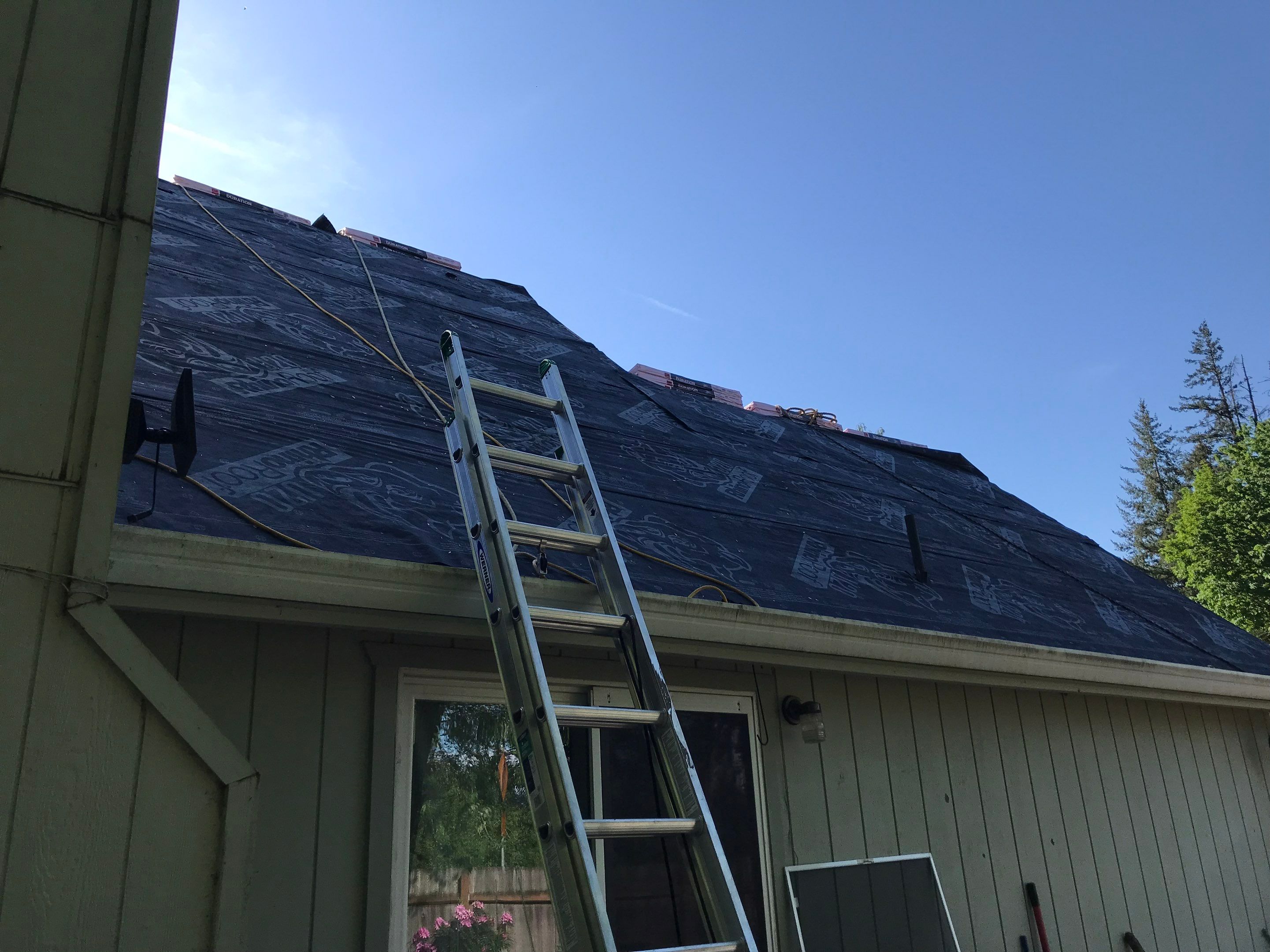 Residential Roofing Installation using Owens Corning Duration Shingles by BEST Roofing & Waterproofing