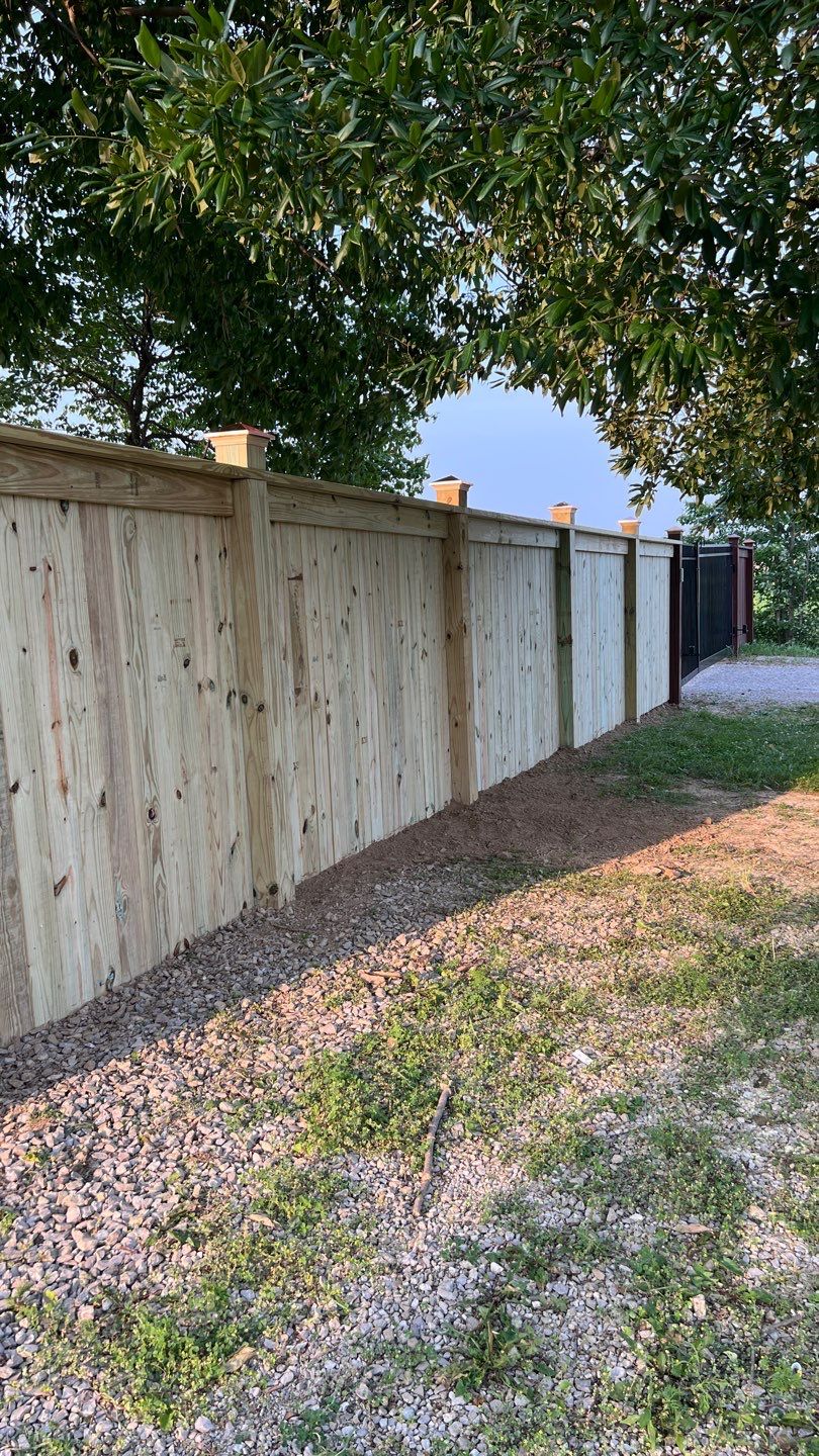 Project in Evansville by Mr. Fence