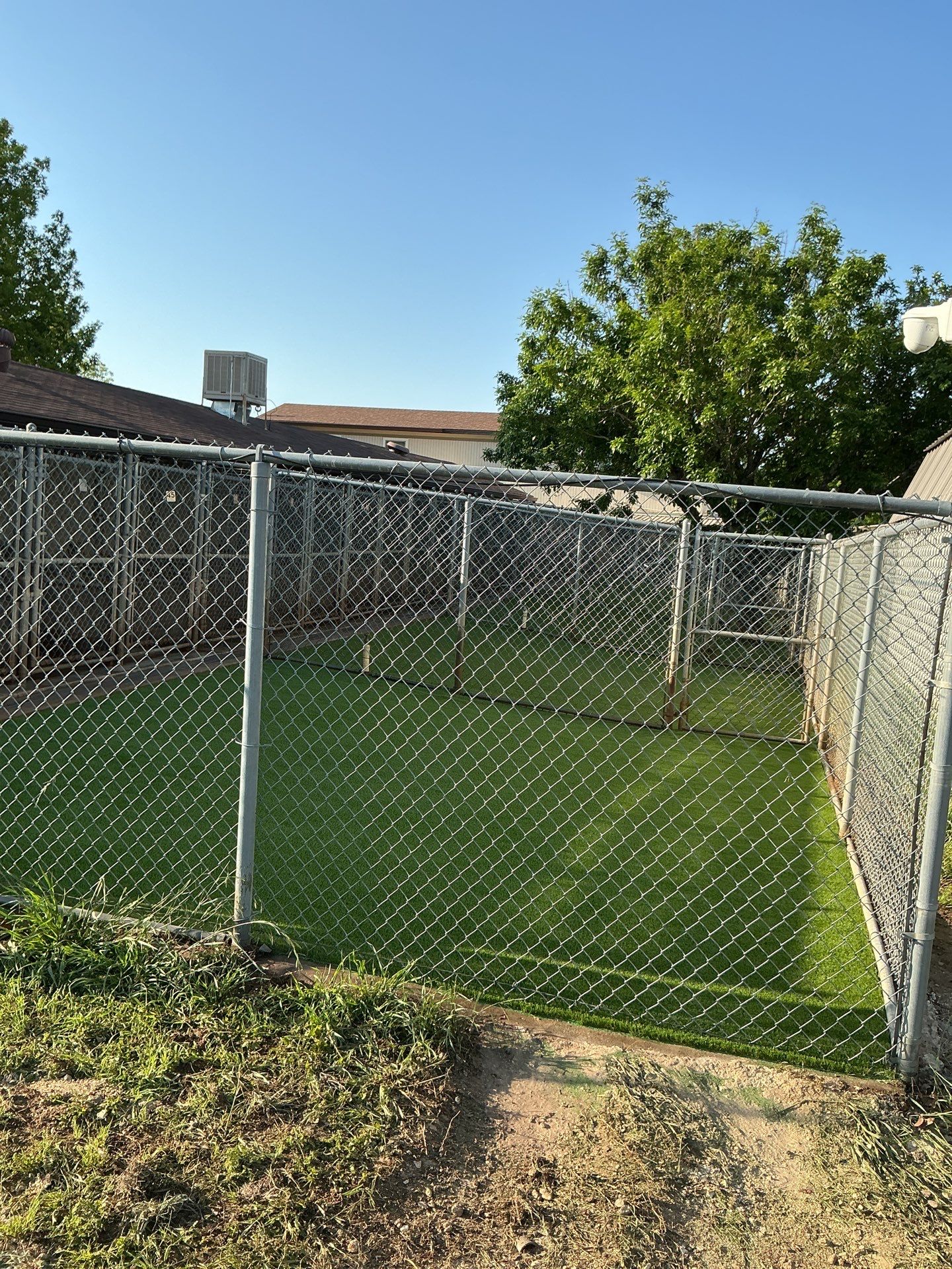 Synthetic Turf Installation using Pet Turf by Turf Concepts