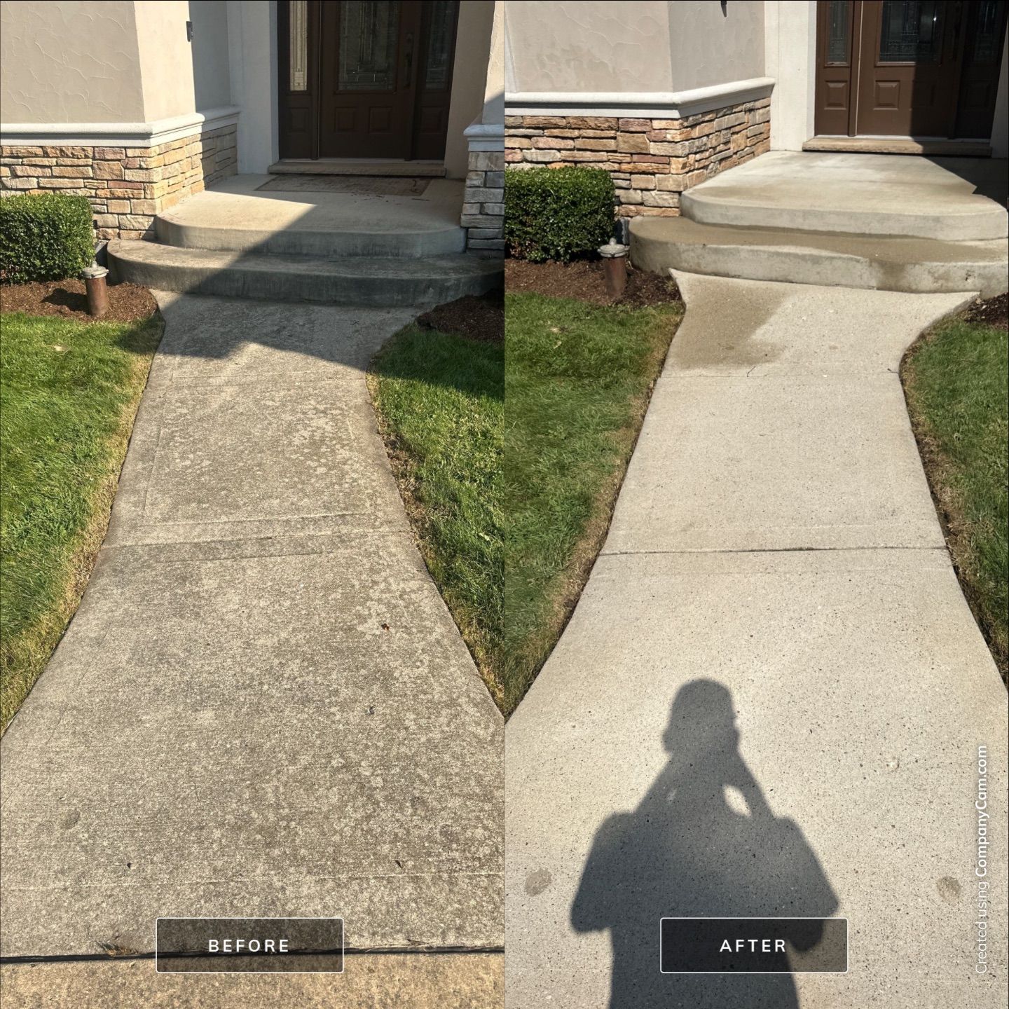 Project in Palatine by Simmons Power & Soft Washing