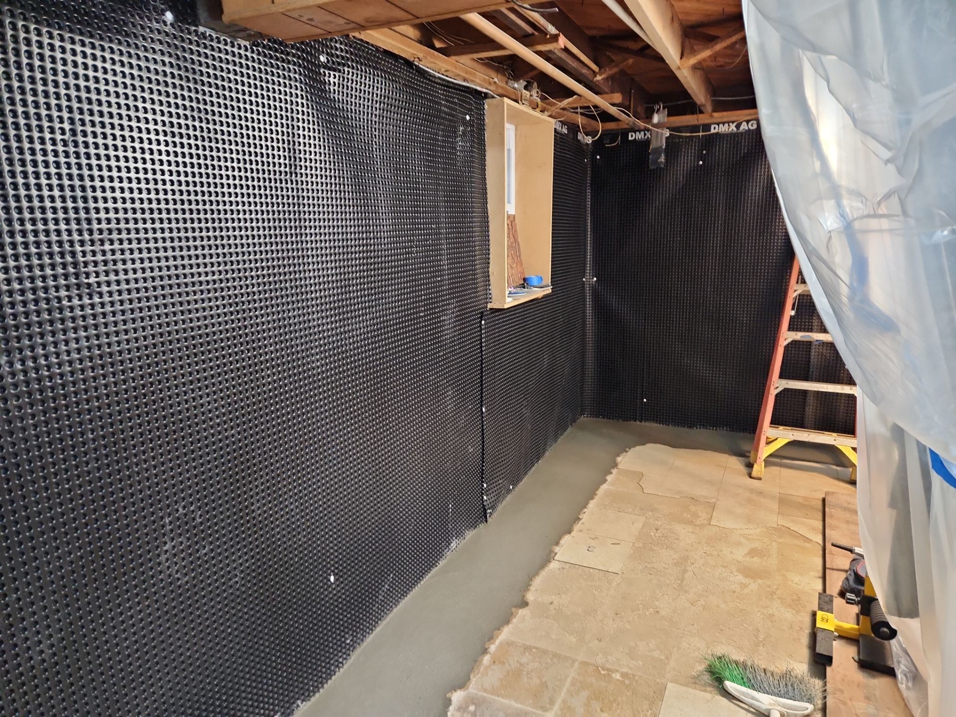 Hofman Ave. Elmont, NY by A.M. Shield Waterproofing, Corp.