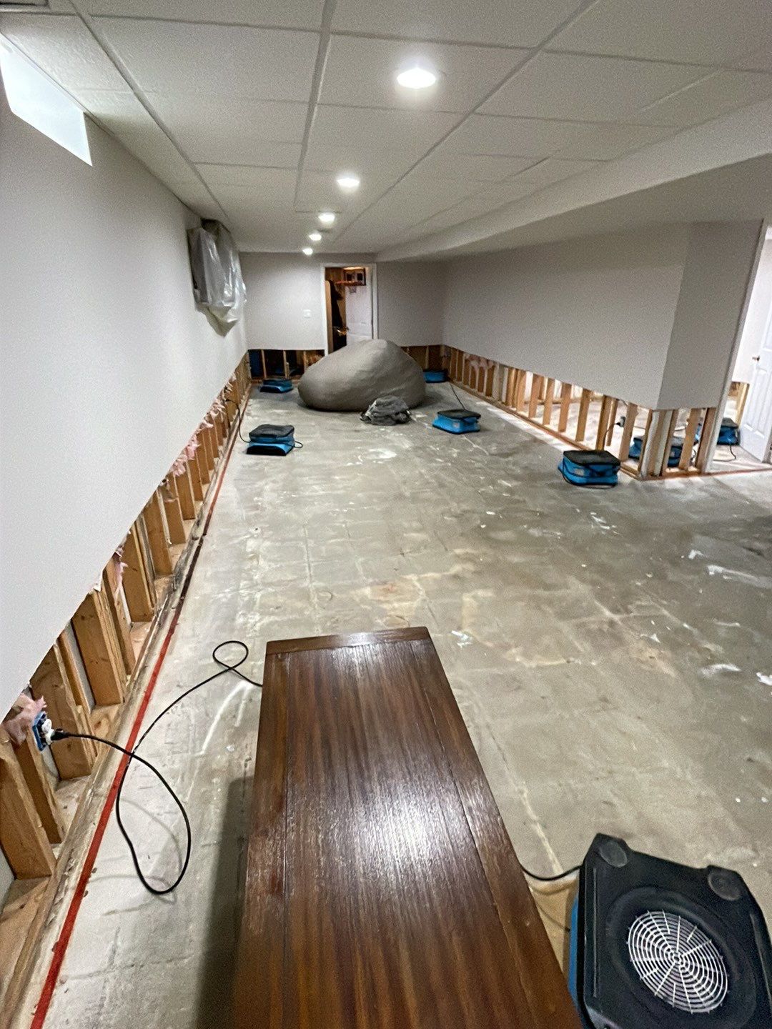 Project in Troy by EzDry Water Mitigation & Property Restoration