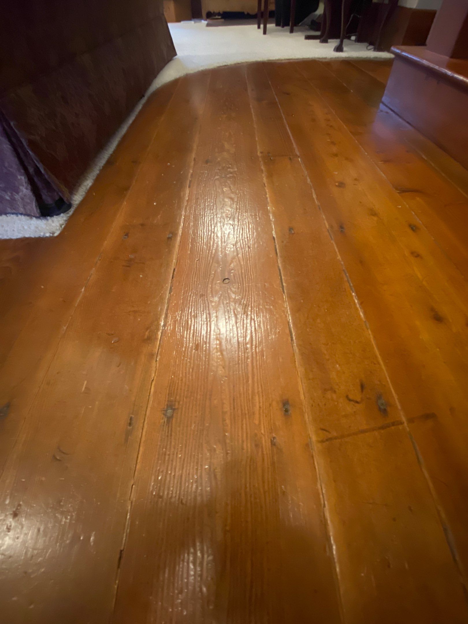 Beautiful Rustic Floor Renovation in Auburn by Footprints Floors South Sacramento