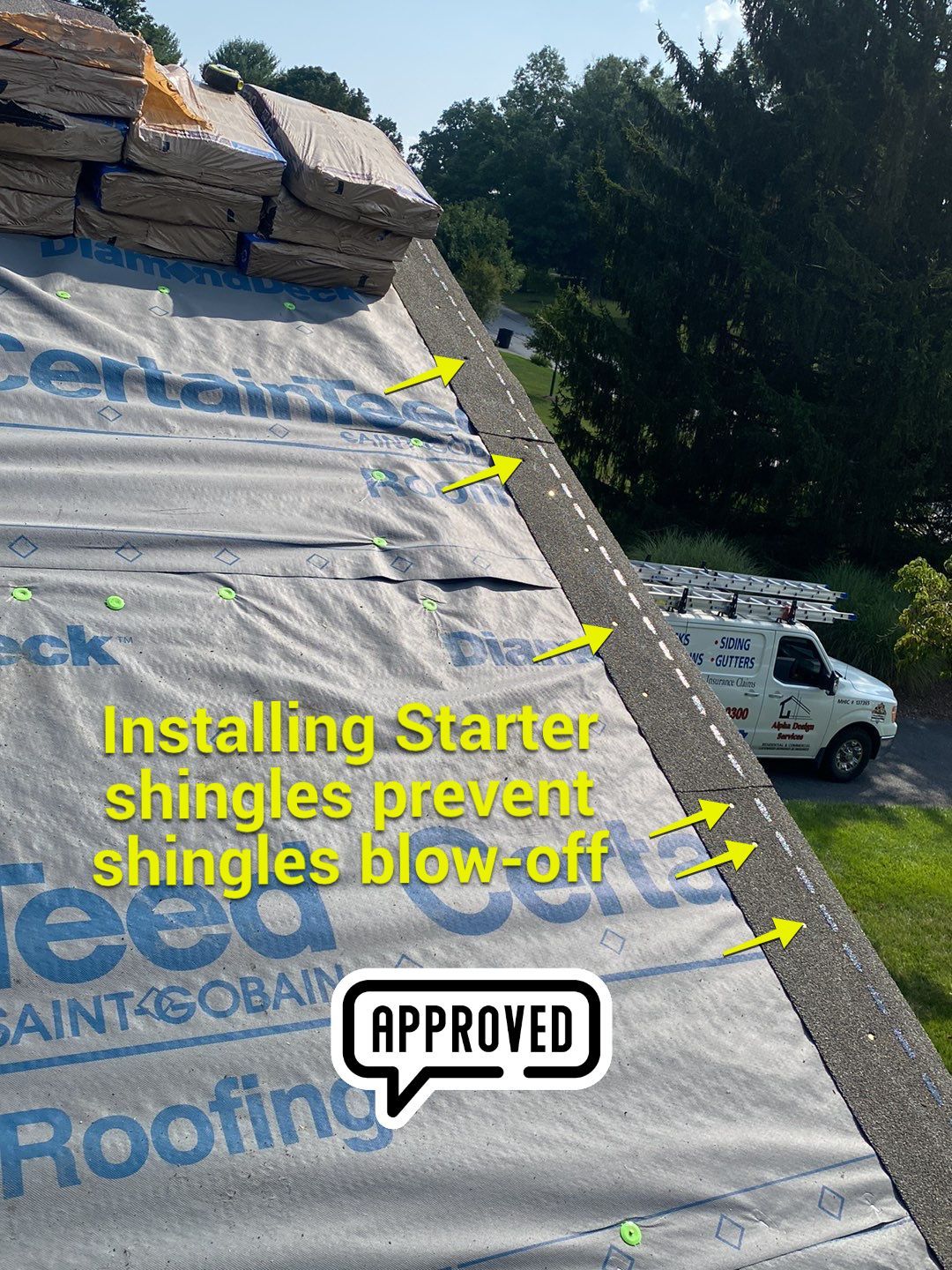 New Shingle Roof, New Skylights, New Windows, Repair T-1 11 panels by Alpha Design Services