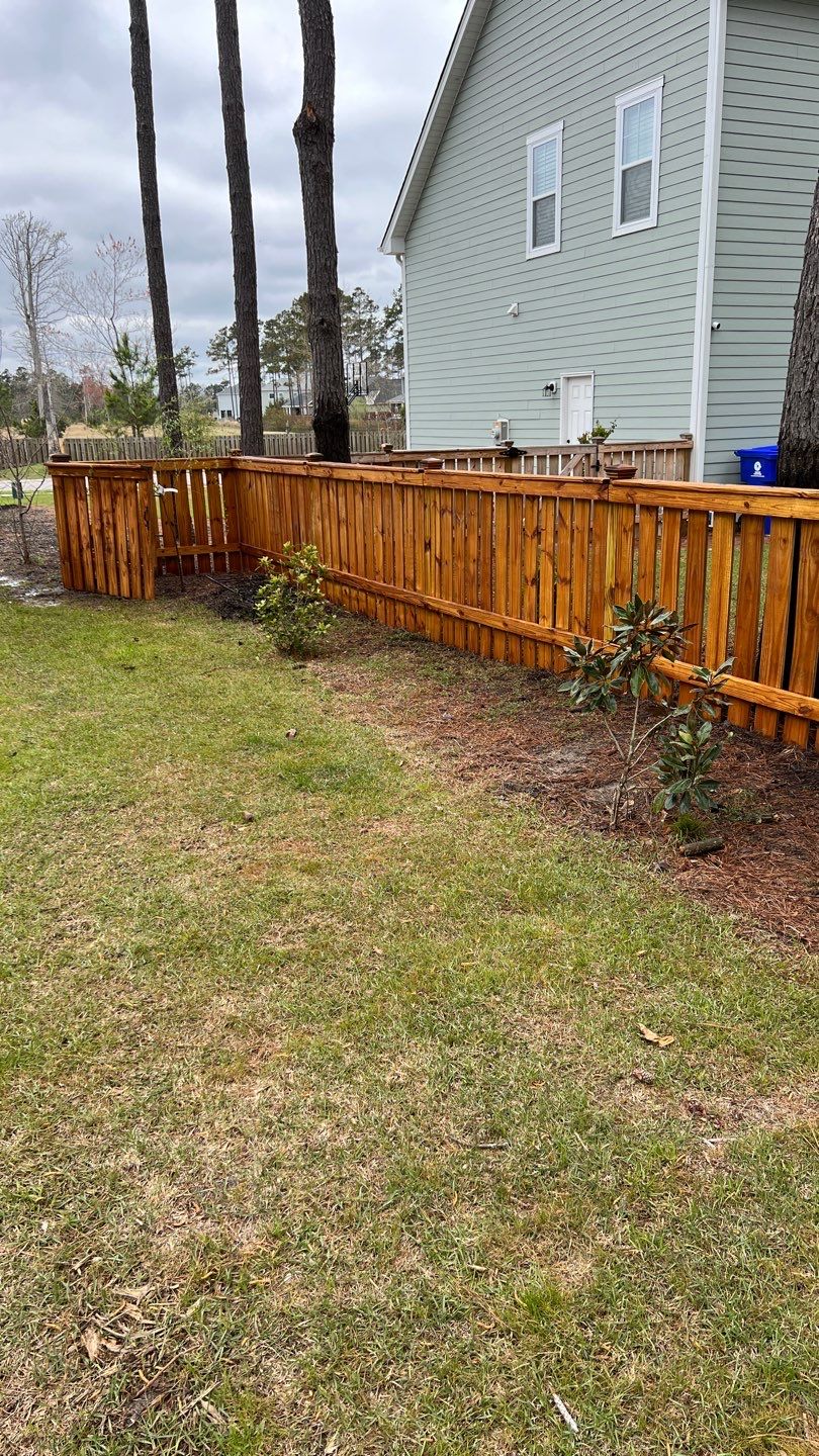 Fence using Wood Sealant by DuraSeal