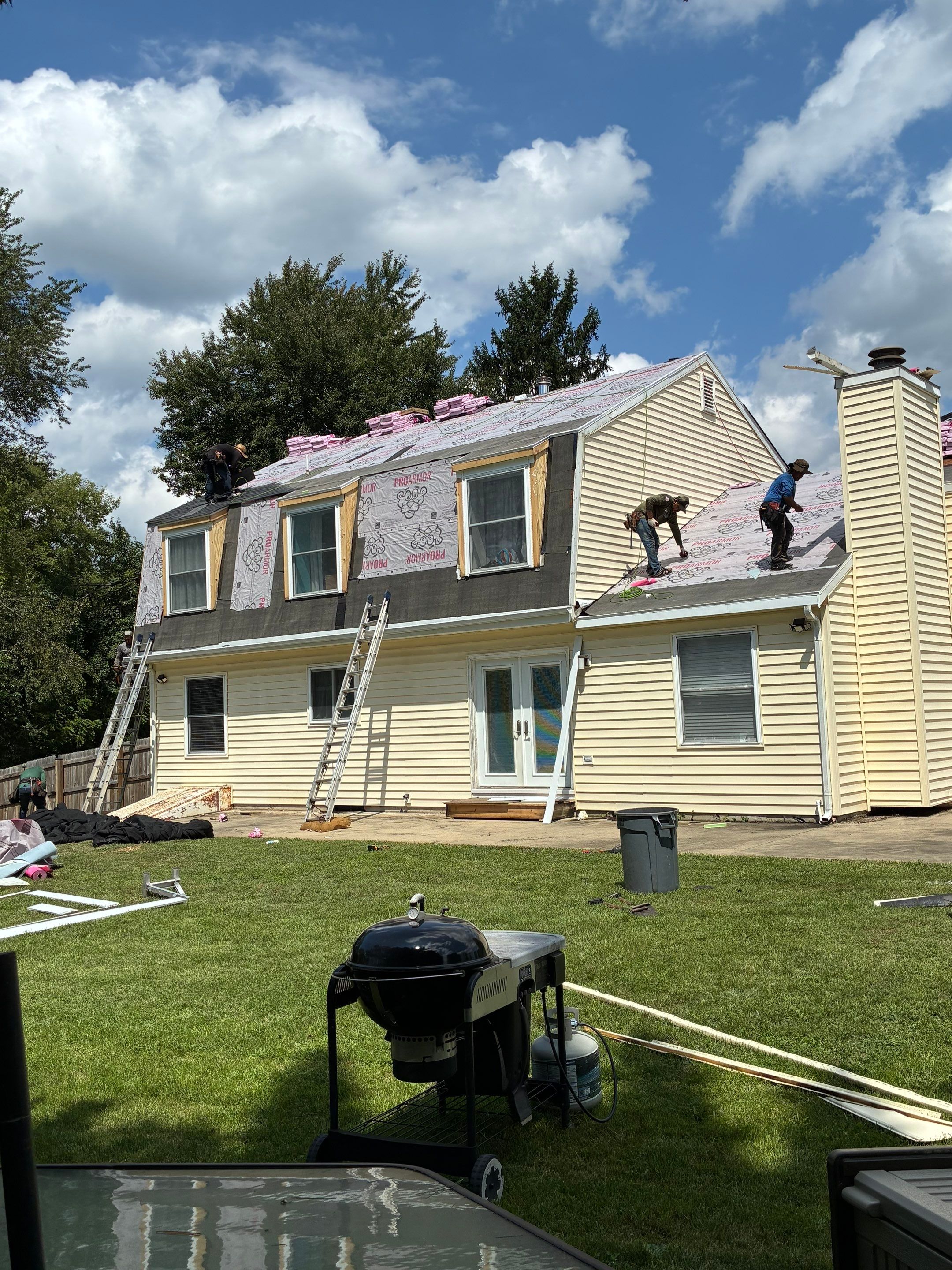 Architectural Shingle Roof Replacement and Decking Repair in Walkersville by Frederick Roof Repair