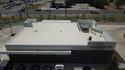 Bank of America - Commercial Roofing Installation using GAF Everguard TPO