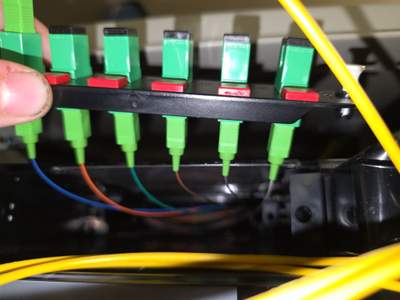 Structured cabling installation by CimaSolutions