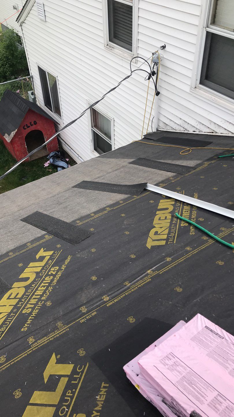 New Roof using tools by Customer Success Demo Account