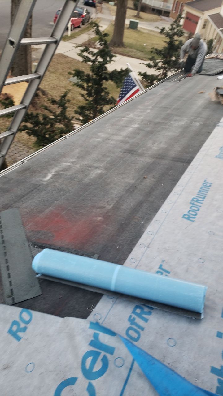 Burke Certainteed Landmark Pro MD Colonial Slate New Roof Installation by RM Banning, Inc.