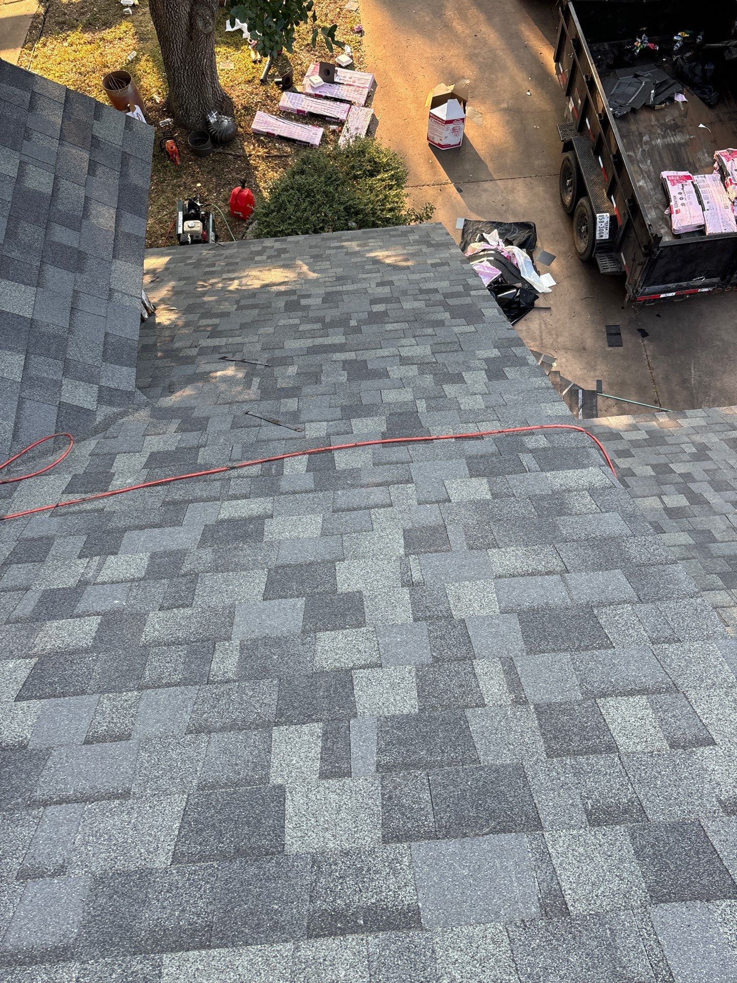 Residential Roofing Installation using Owen's Corning Duration (Lifetime) Shingles by Roof Repair Company