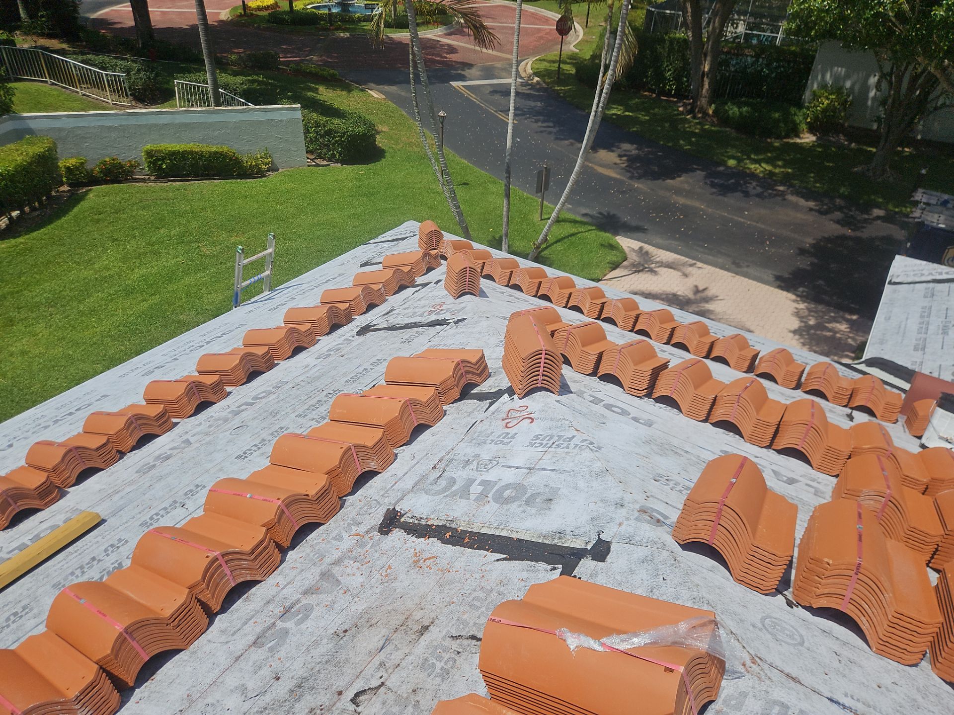 Residential Roofing Installation using Santa Fe by BLUES BROTHERS ROOFING