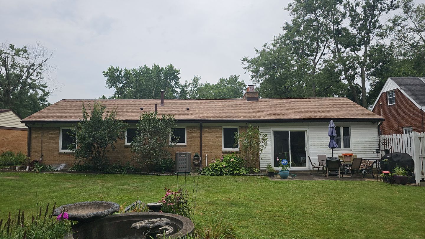 Atlas Pinnacle, Color, Morning Harvest, Drip Edge, Color, Royal Brown by Eagle Eye Roofing