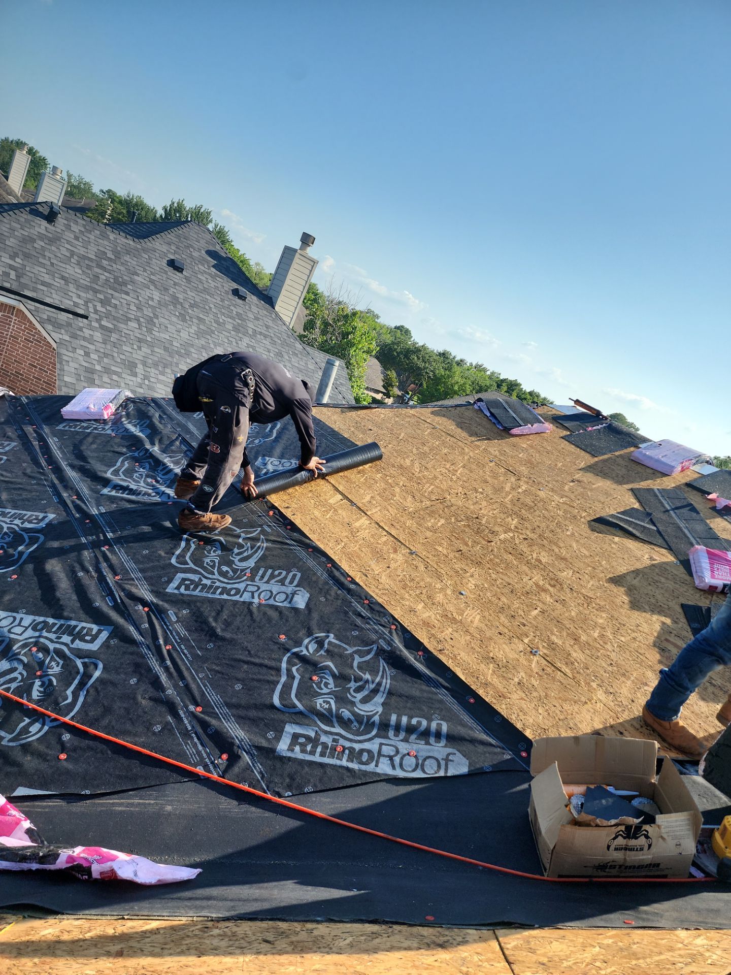 Residential Roofing Repair using Owen's Corning Duration (Lifetime) Shingles by Roof Repair Services LLC