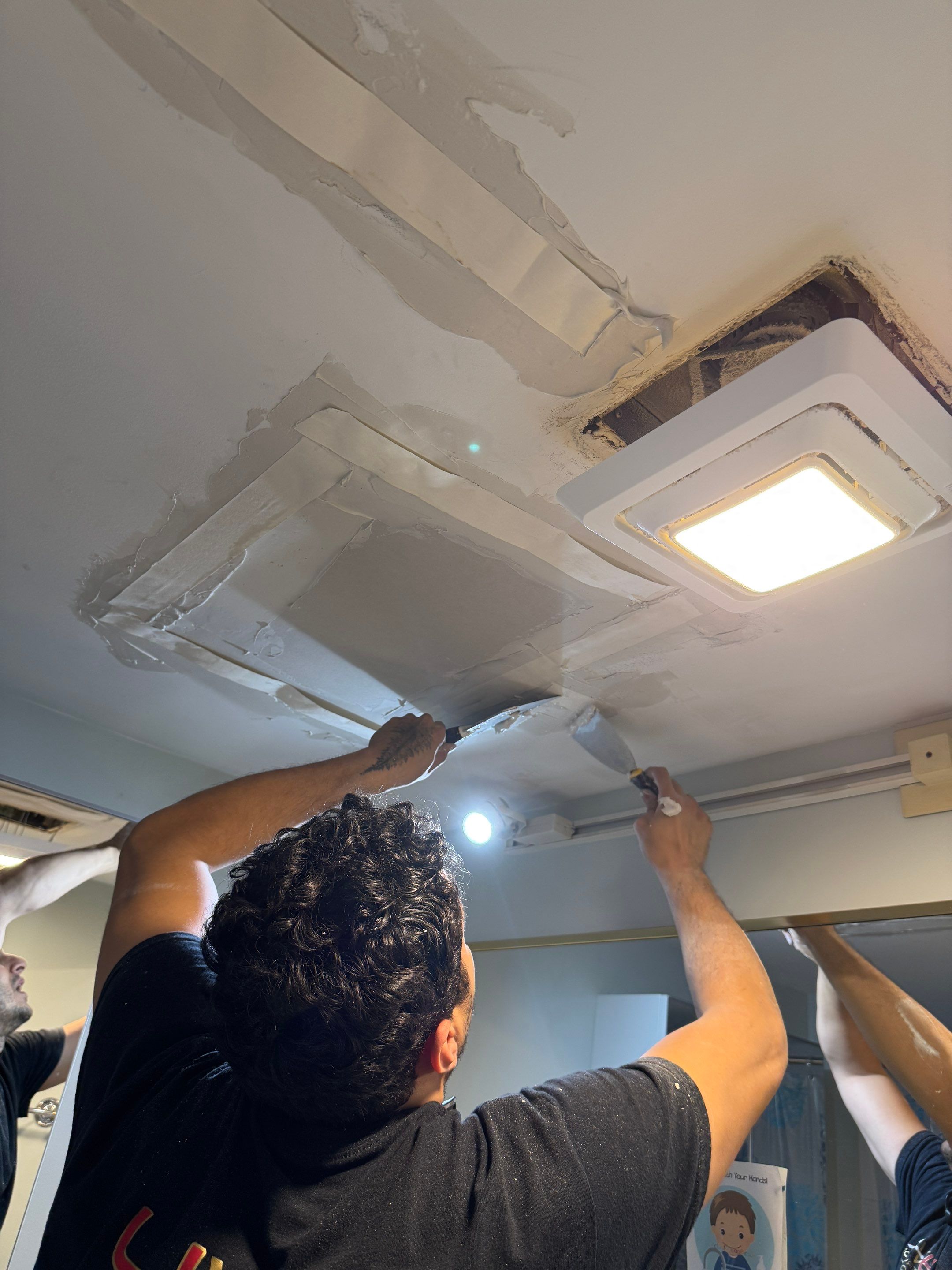 Richmond Ceiling Leak Repair & Seamless Drywall Finishing by YVR Construction Group