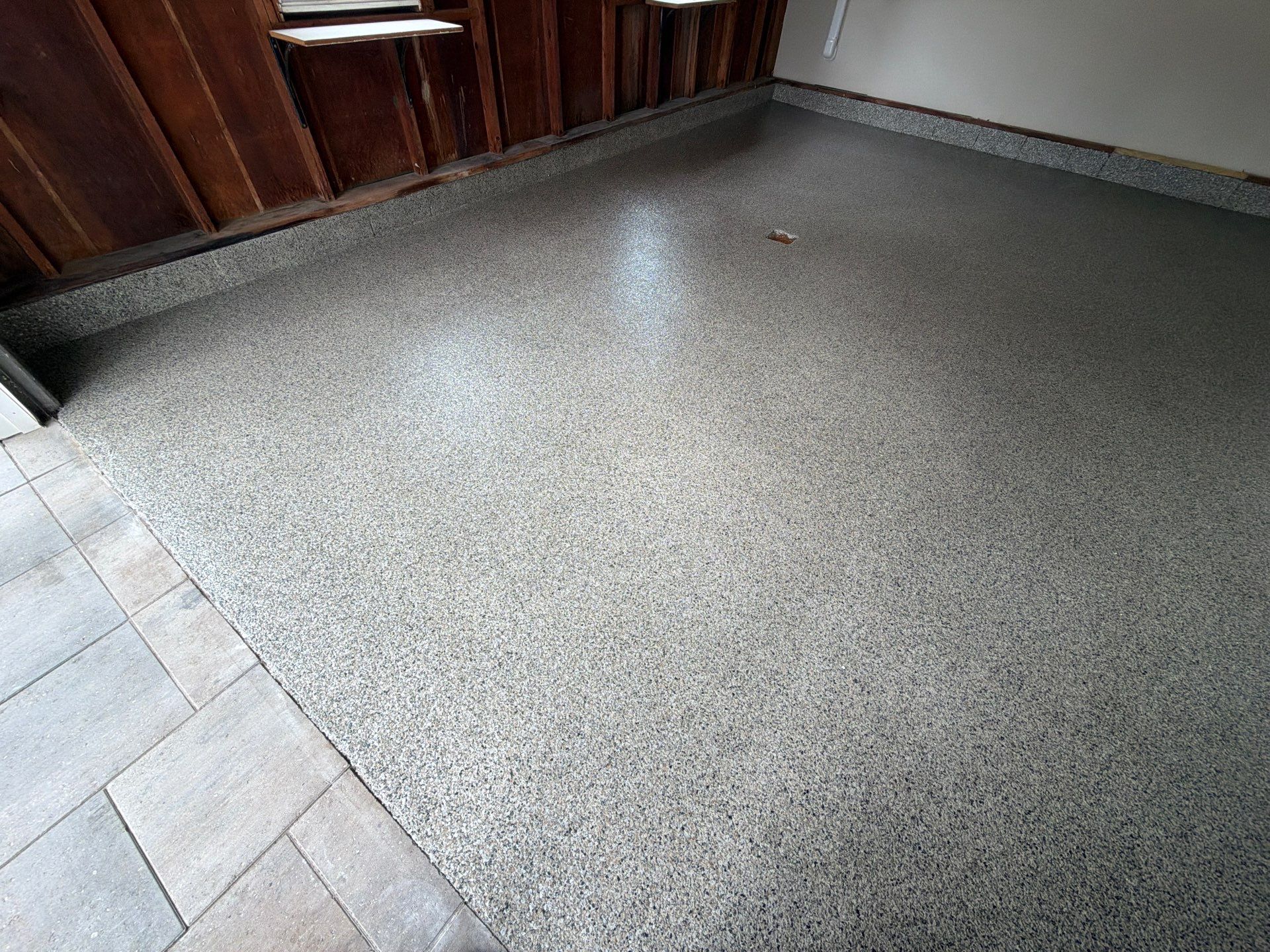 Vintage Bedstone Garage Coating by NG Masonry & Construction LLC