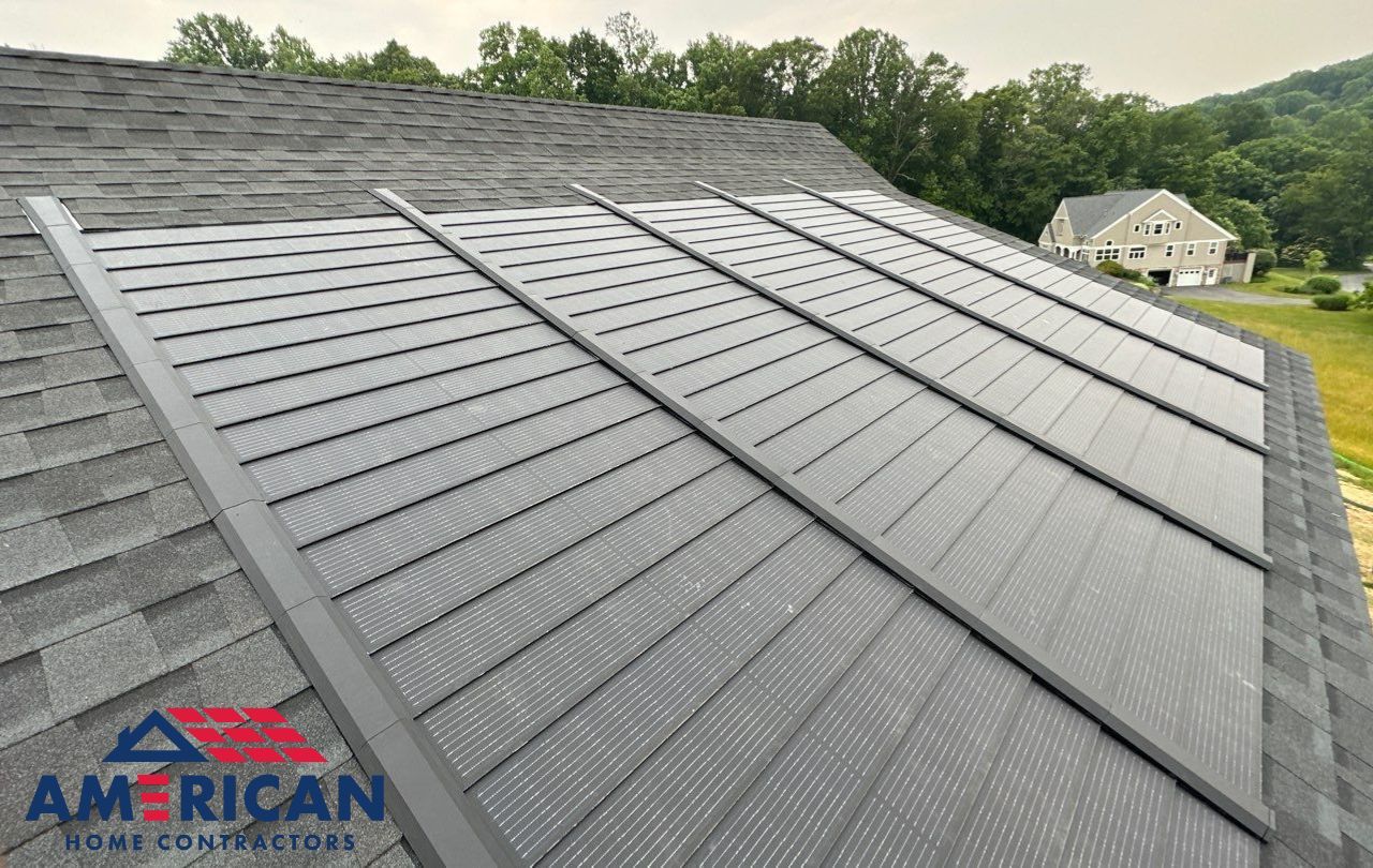 GAF Timberline Solar on New Construction by American Home Contractors