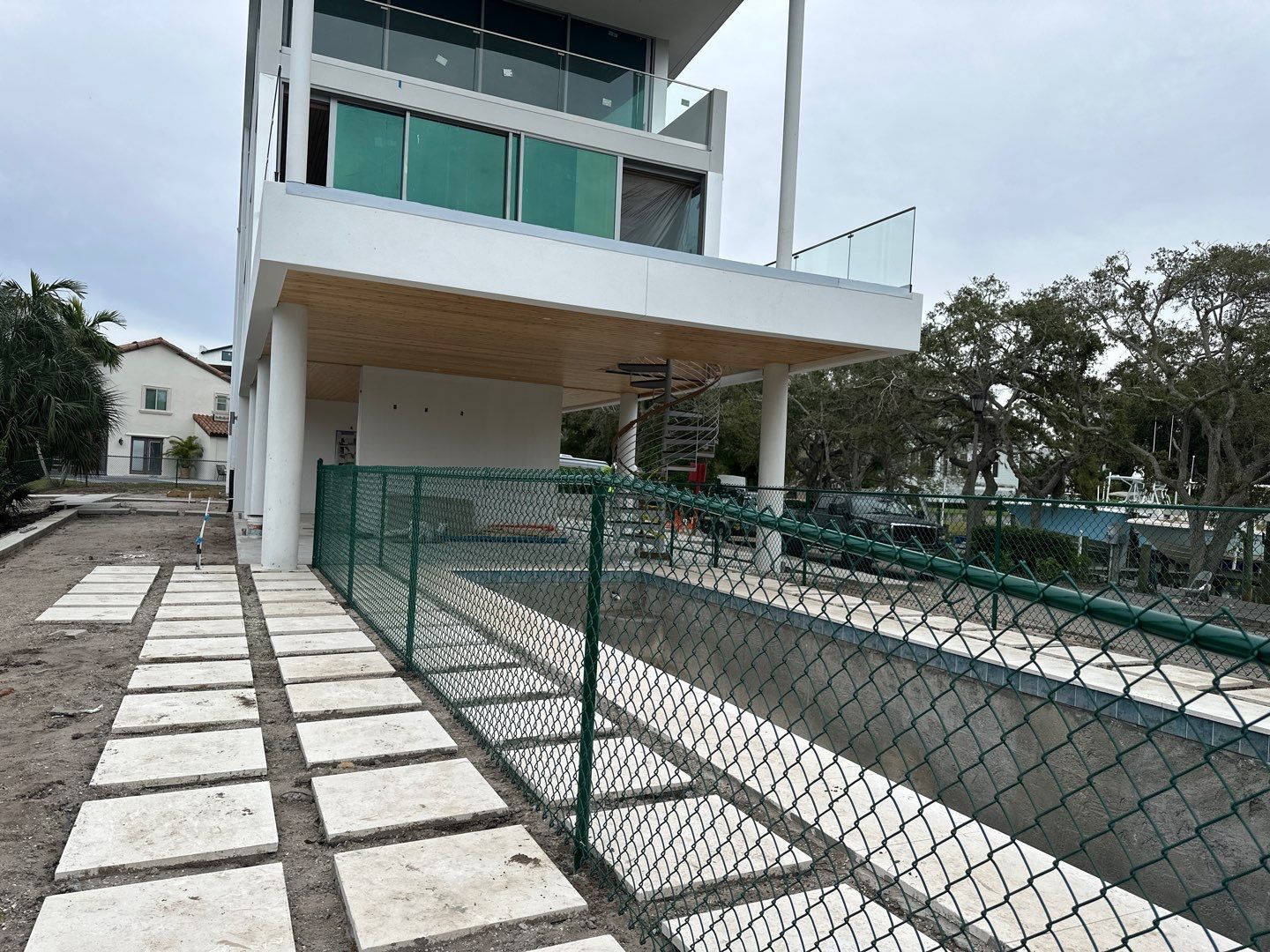 Chain-link Fence Installation using Chain-link Fence by Asap fence and gates, LLC