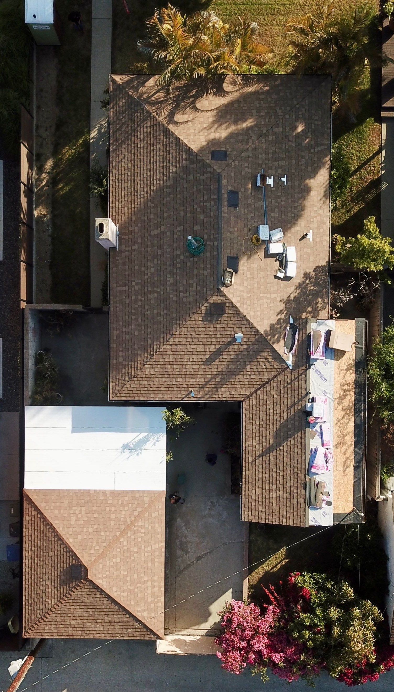 Residential Reroof in Los Angeles by Hull Brothers Roofing
