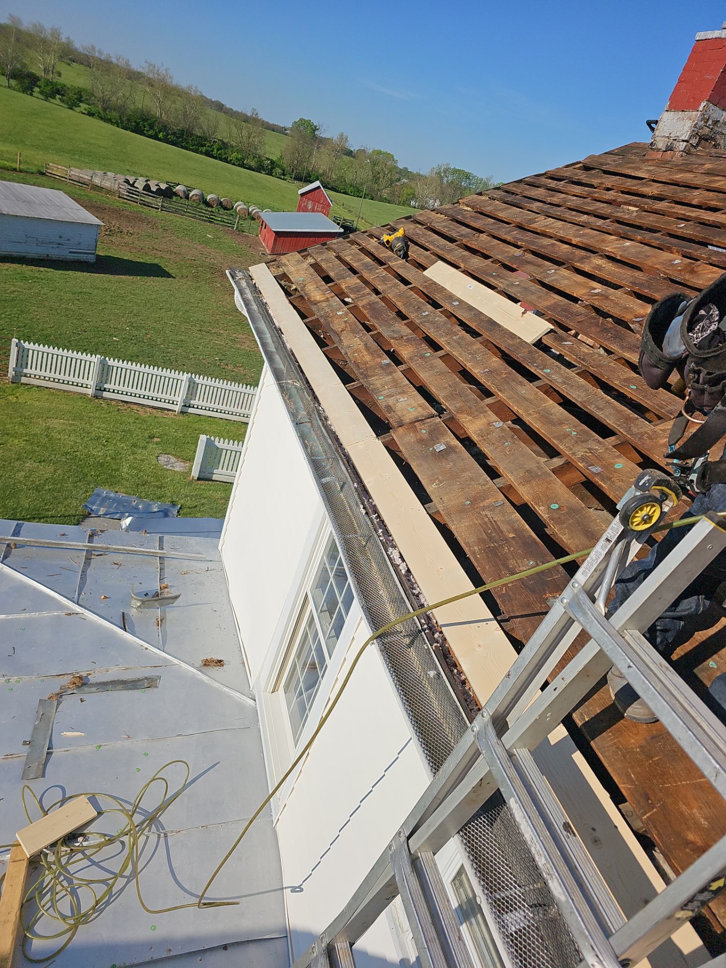 Metal Roof Replacement by Winchester Roofing
