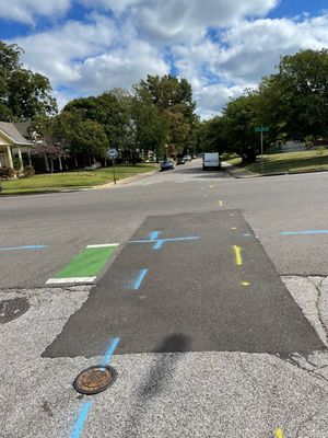 Utility Locate for Survey Purposes