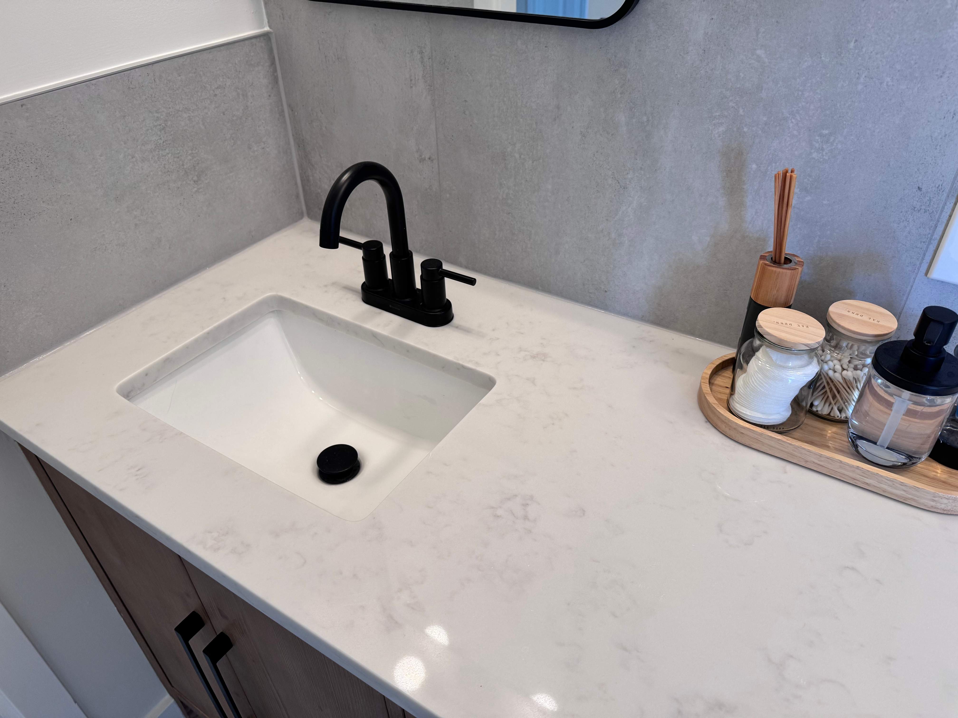 Jack and Jill bathroom renovation by Prudencio