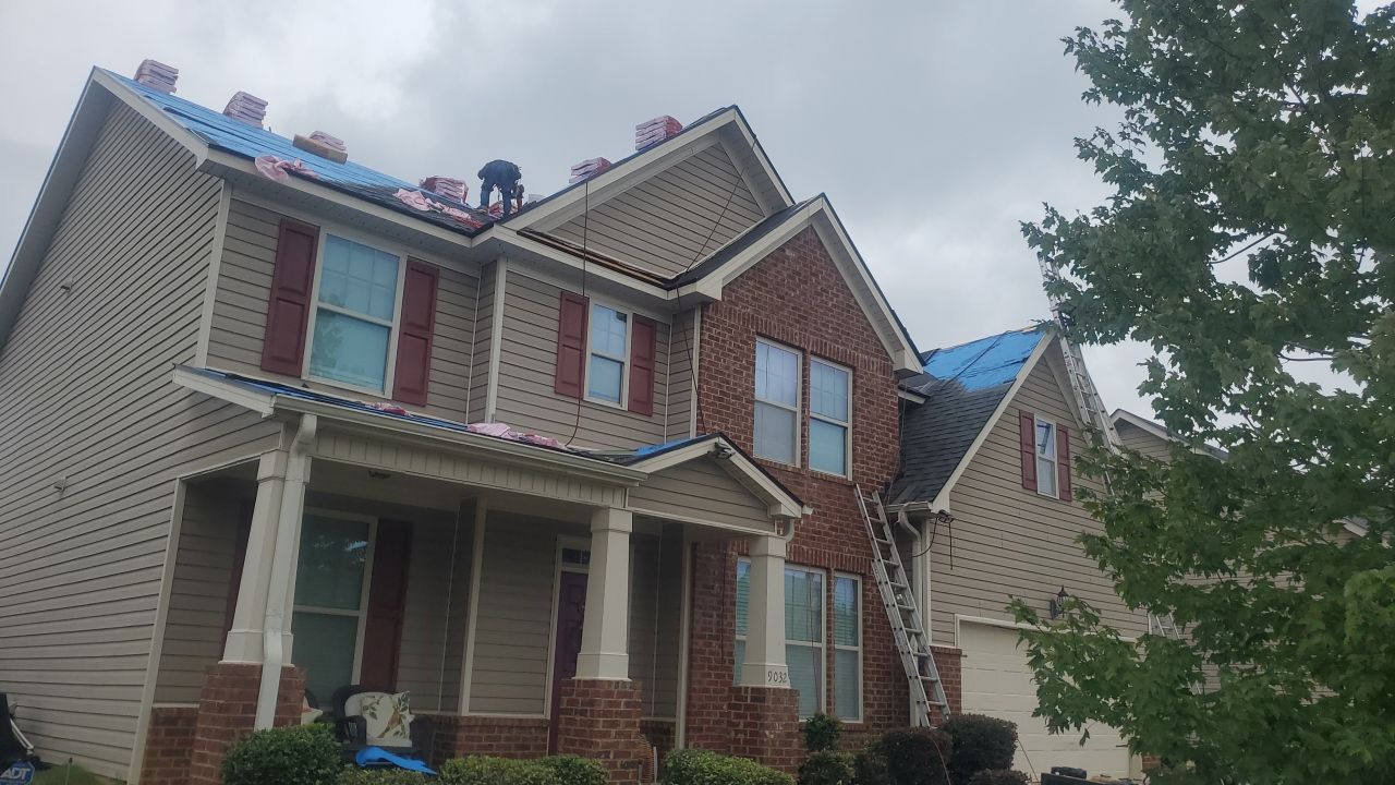 Residential Roofing Installation using Owens Corning by Inspector Roofing and Restoration