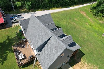 Residential Roofing Installation using GAF Timberline HDZ Pewter Gray