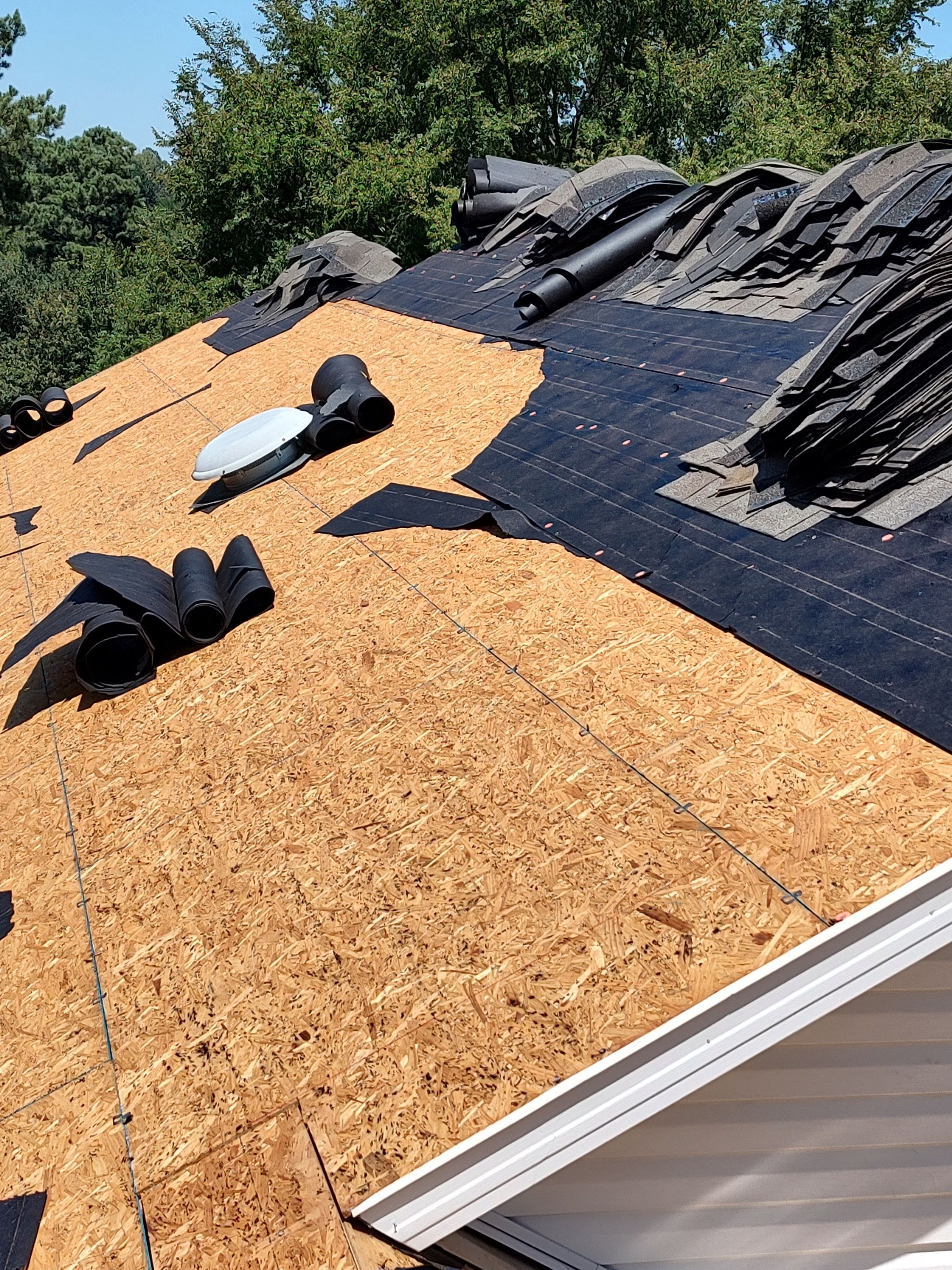Residential Roofing Repair using Malarkey Highlander: Natural Wood by Hostetler Roofing