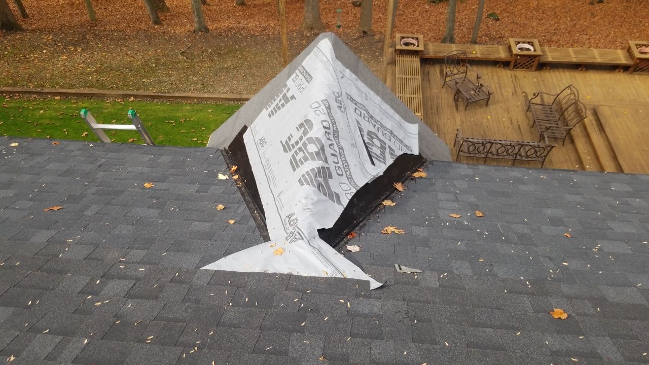 Residential Roofing Installation using Owens Corning Duration, Driftwood by Absolute Roofing and Construction