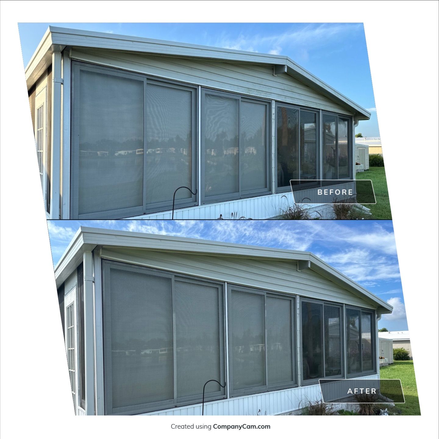 🏡 Mobile Home Soft Wash – Colony Cove, Ellenton, FL by Sunshine AquaWash