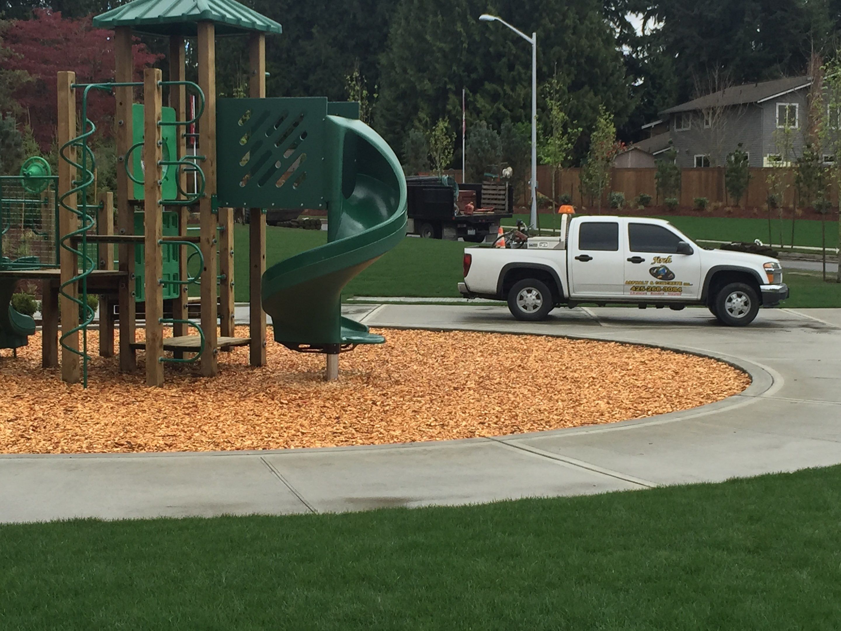 Past Jireh Landscaping Projects  by Jireh Asphalt & Concrete Inc 