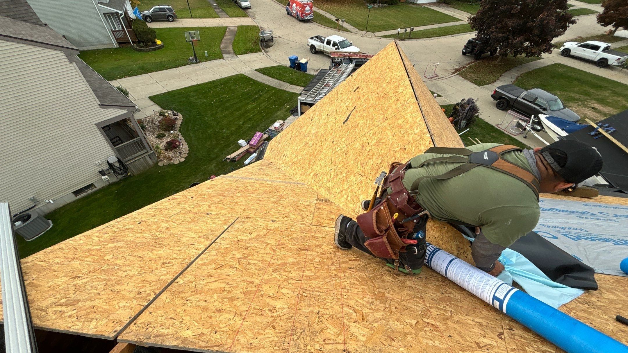 Roof Replacement using CertainTeed Landmark by 180 Contractors